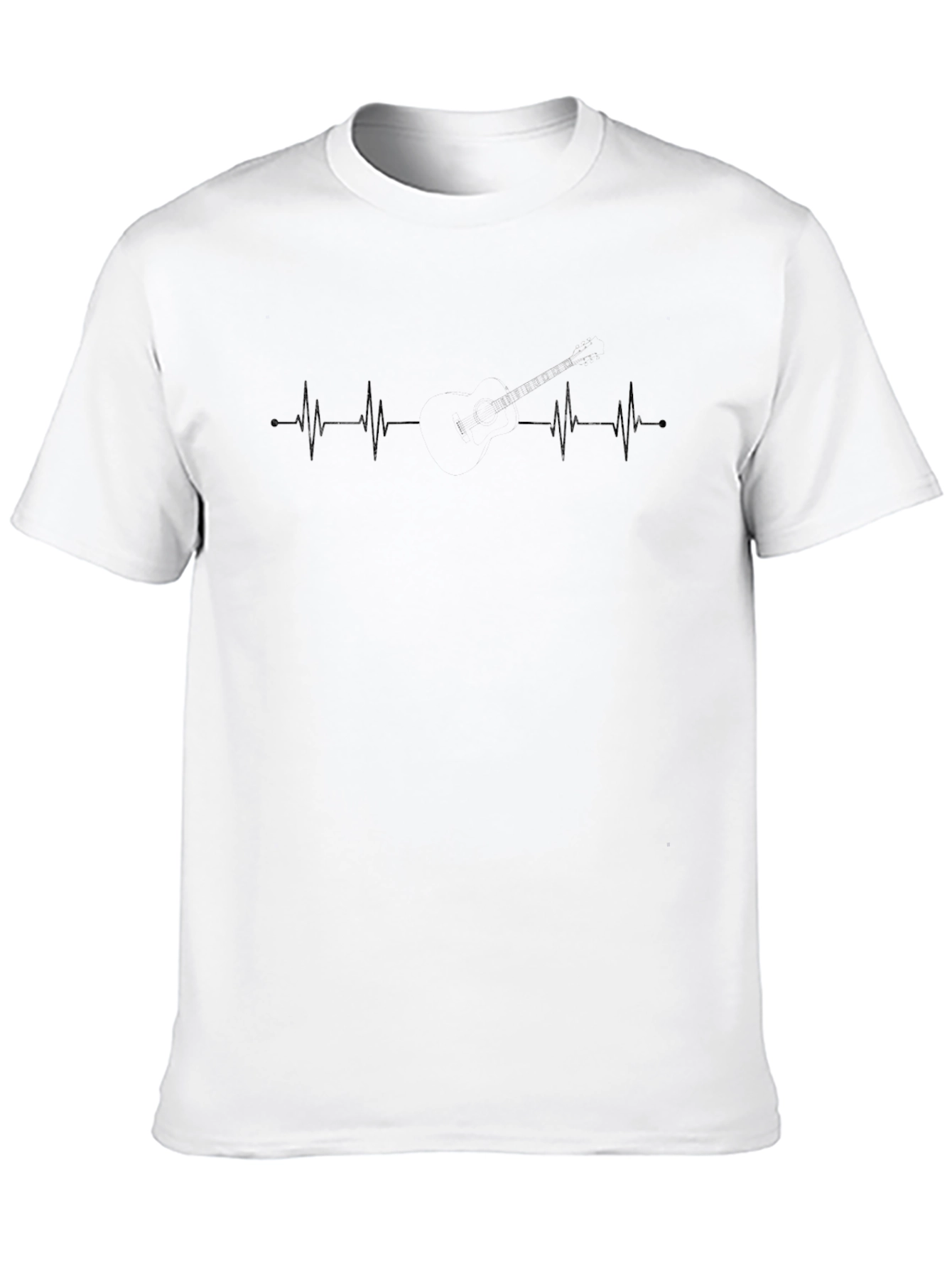 Heartbeat Graphic Tee - Black