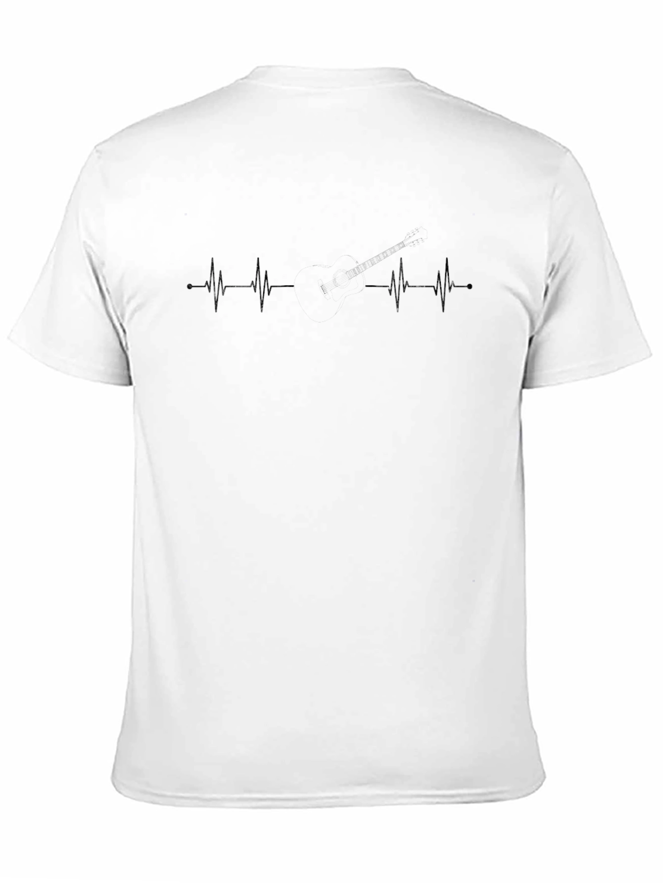 Heartbeat Graphic Tee - Black