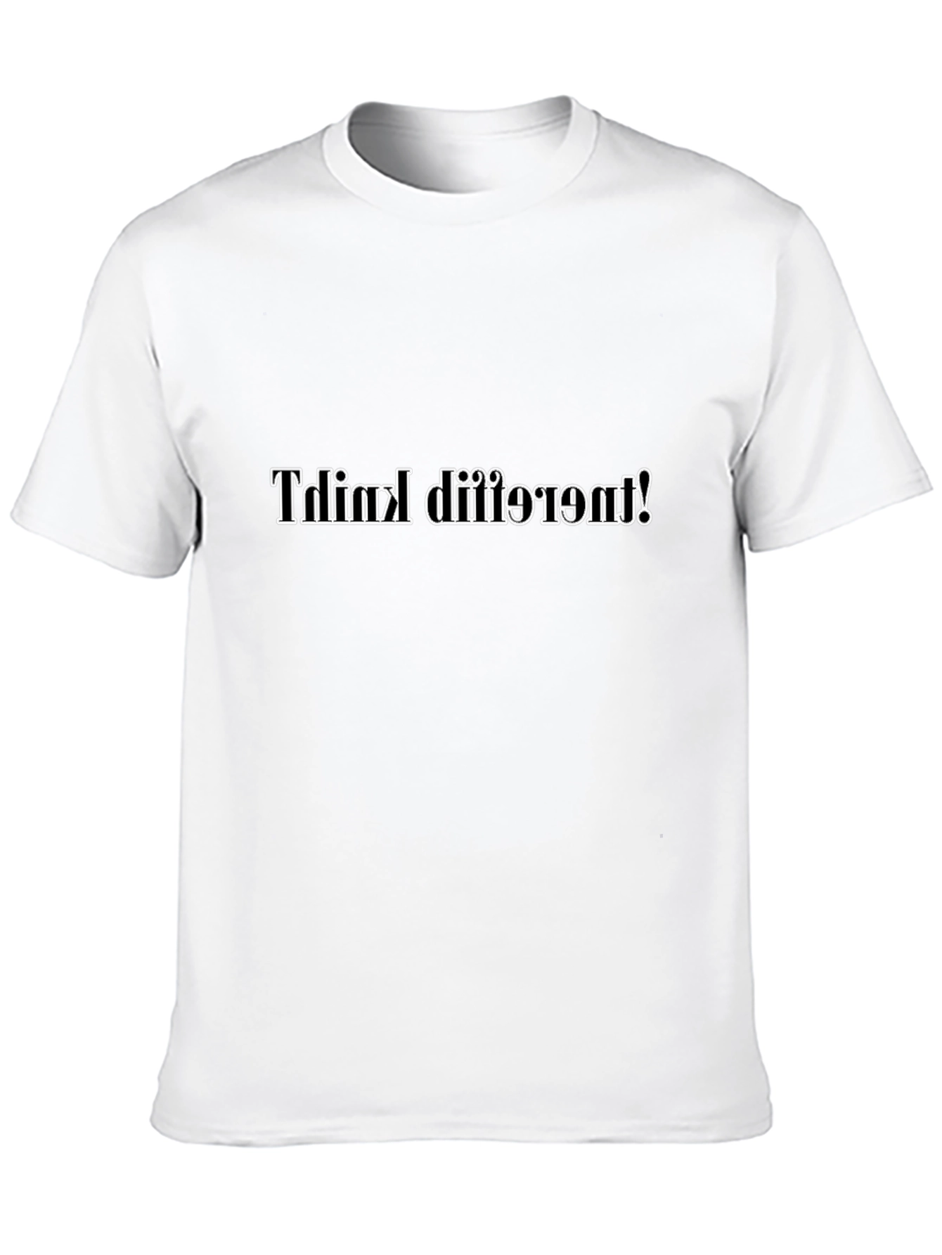 Think Different Tee - Inverted Graphic T-Shirt