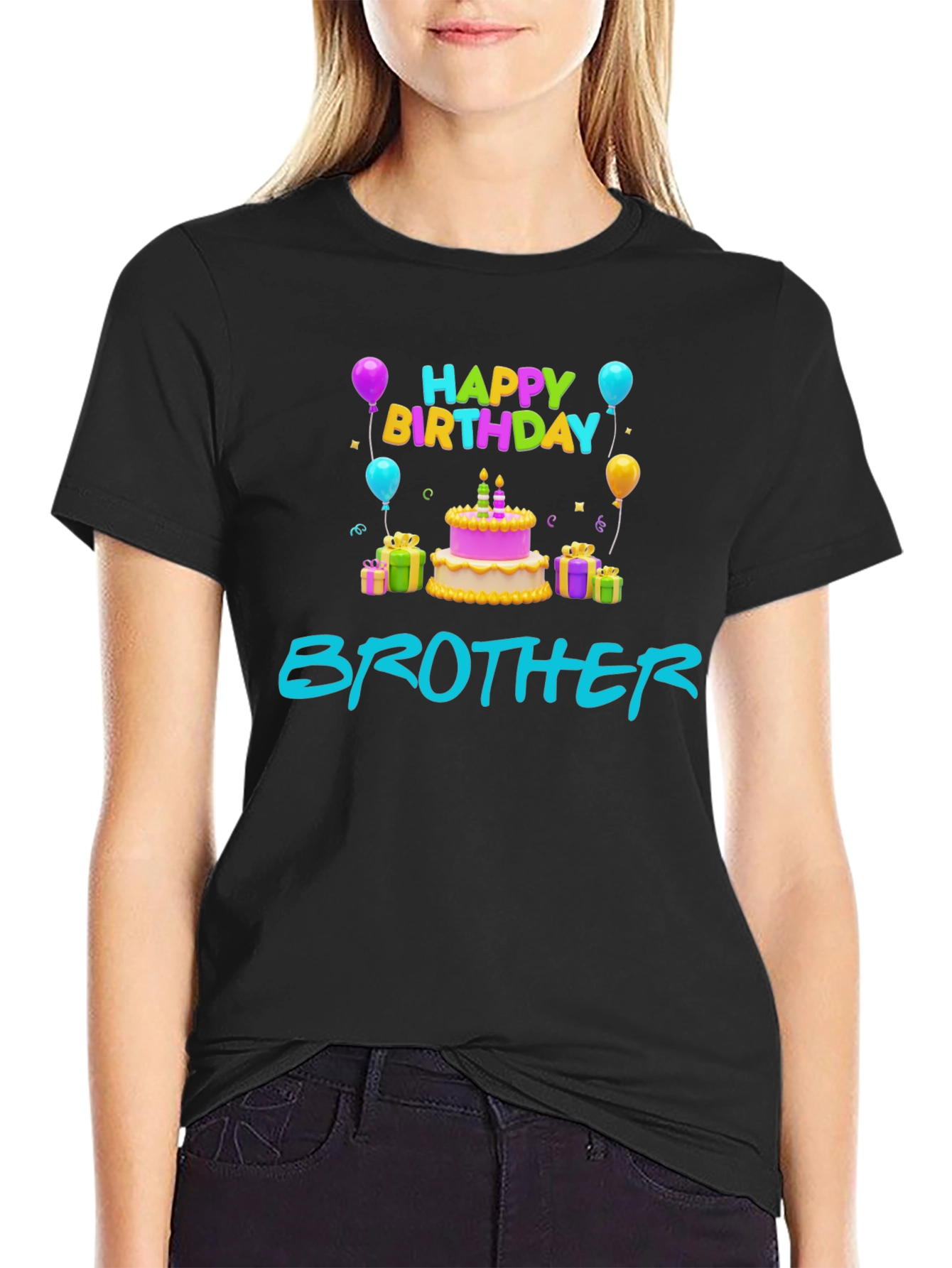 Happy Birthday Brother Graphic Tee