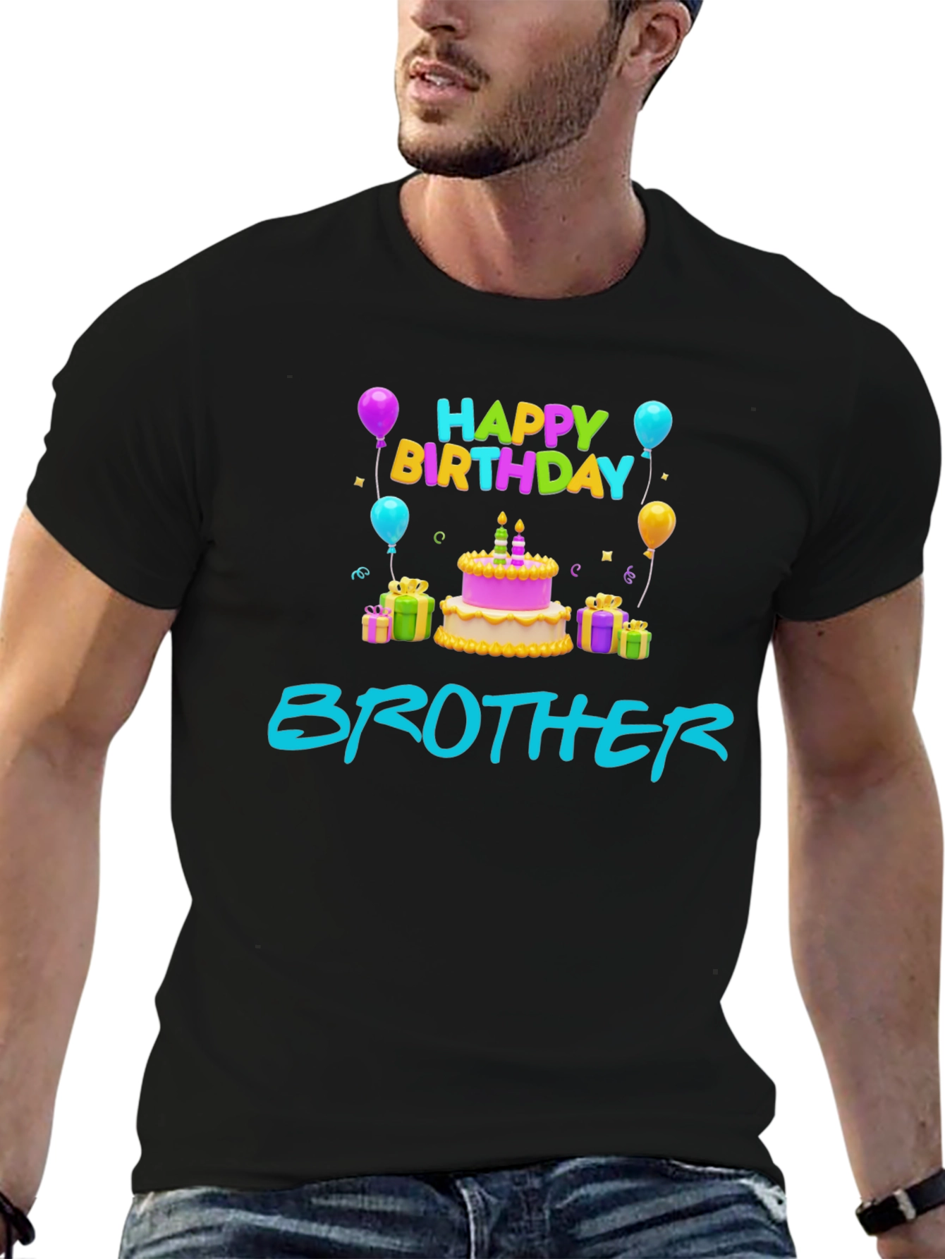Happy Birthday Brother Graphic Tee