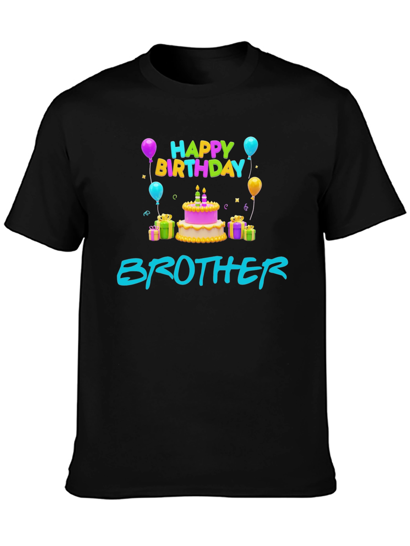 Happy Birthday Brother Graphic Tee