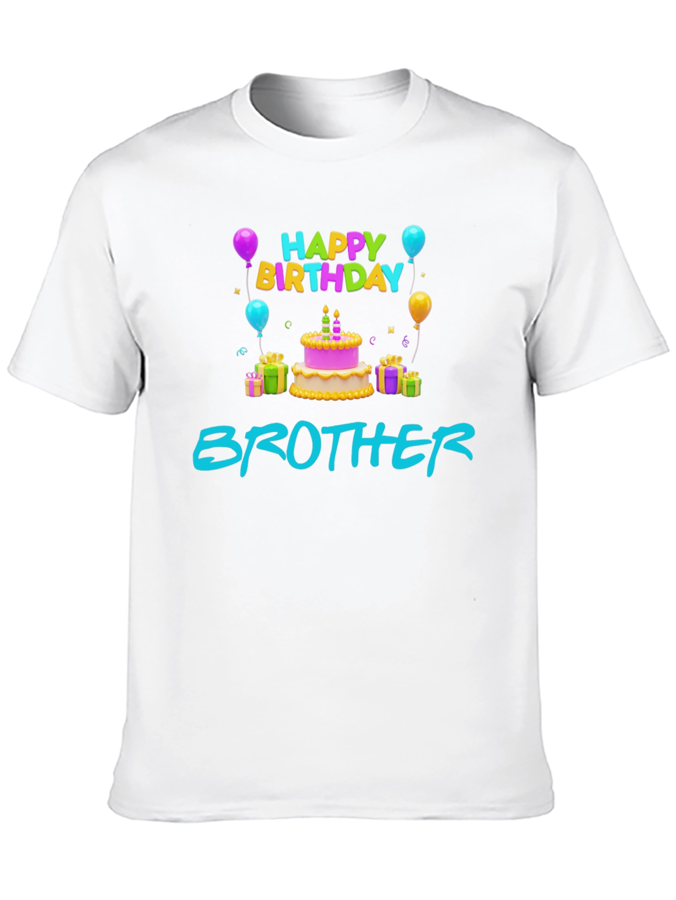 Happy Birthday Brother Graphic Tee