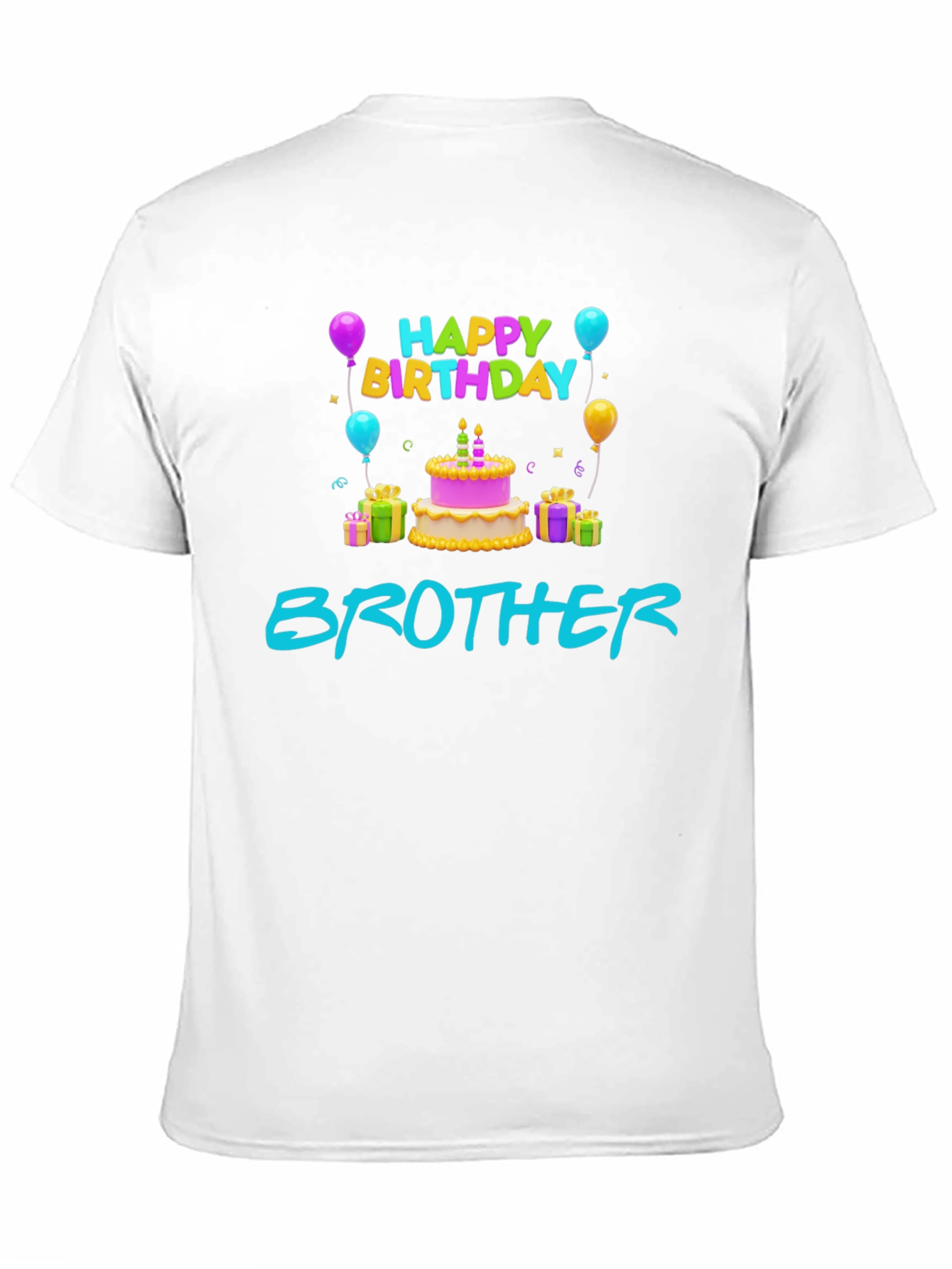 Happy Birthday Brother Graphic Tee