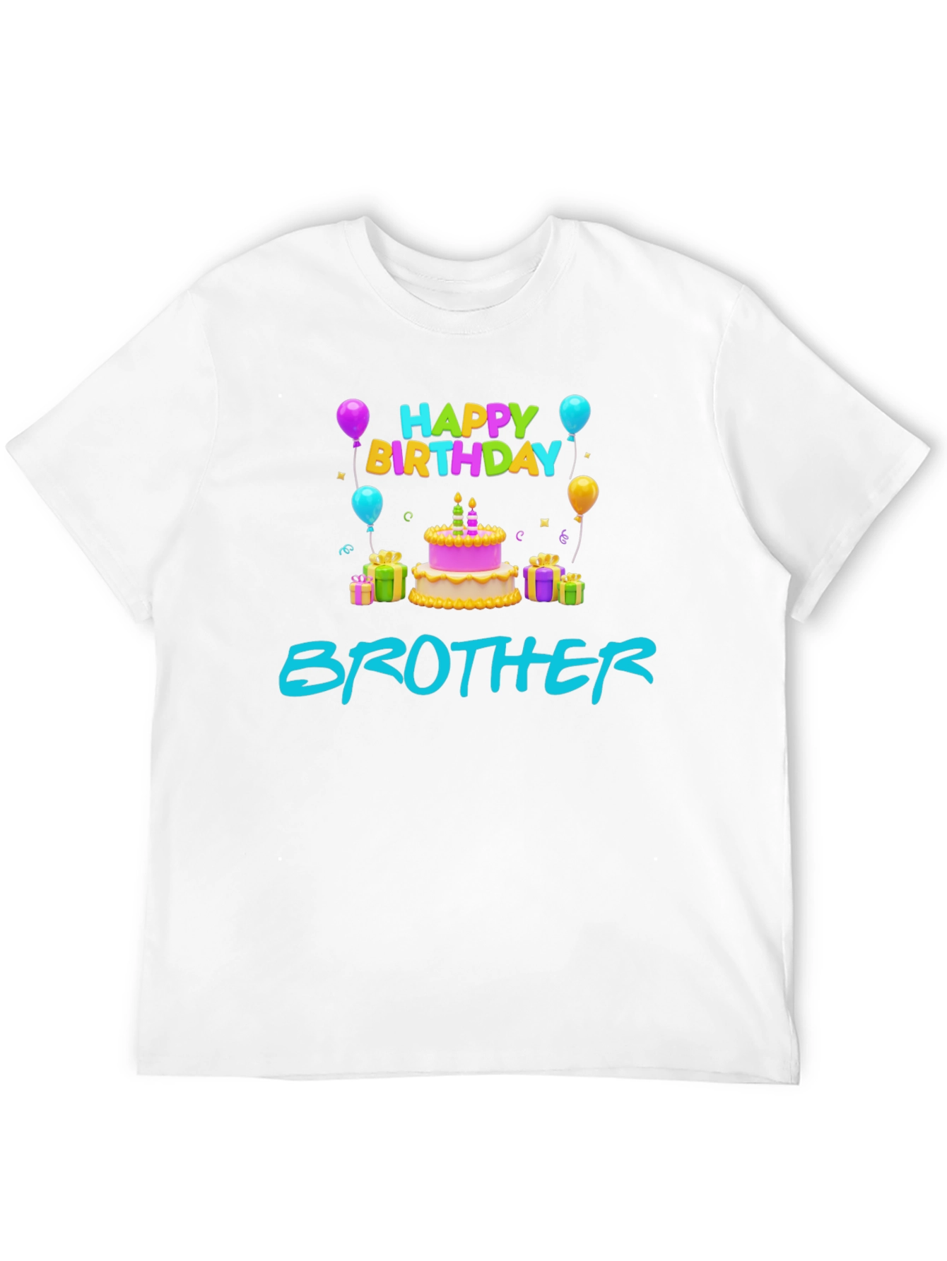 Happy Birthday Brother Graphic Tee