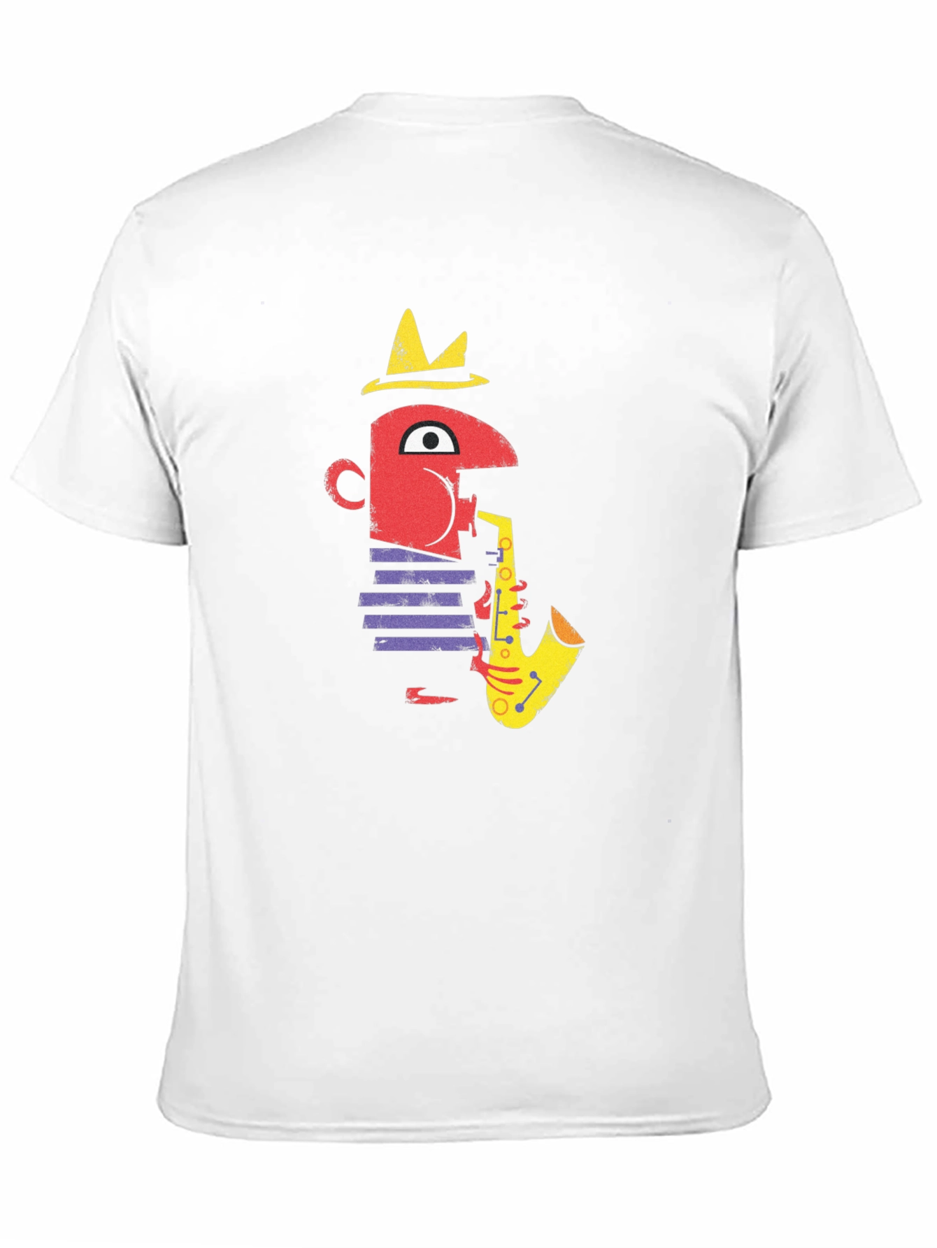 Jazz Saxophone Player Graphic T-Shirt