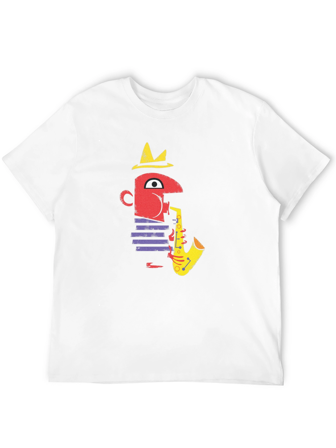 Jazz Saxophone Player Graphic T-Shirt