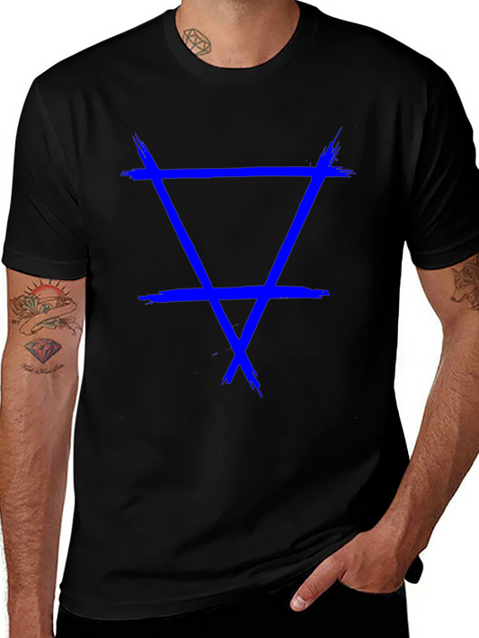 Geometric Graphic Print Tee