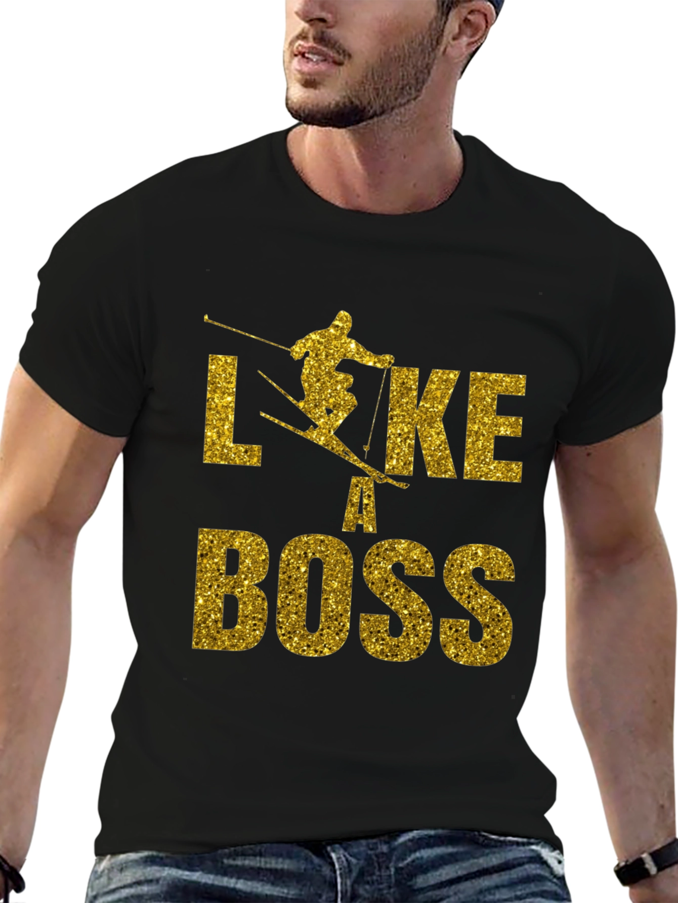 Ski Like a Boss Graphic Tee