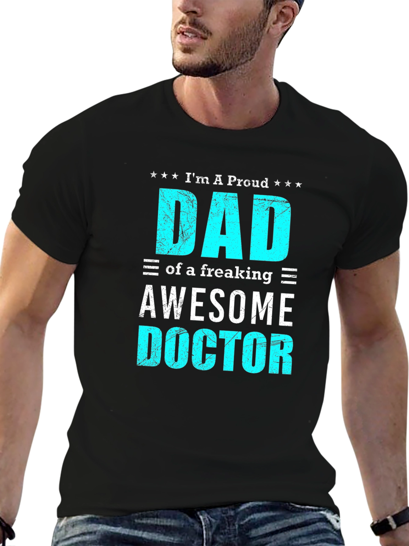 Proud Dad of Awesome Doctor T-Shirt