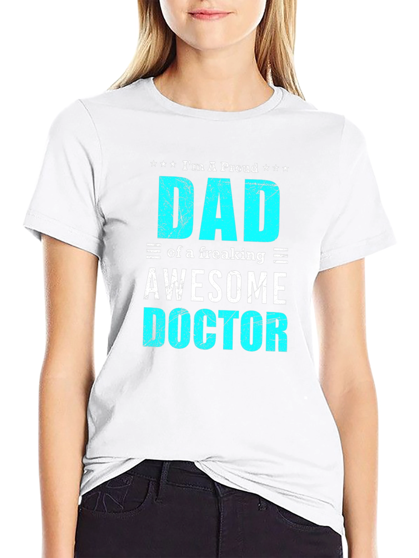 Proud Dad of Awesome Doctor T-Shirt
