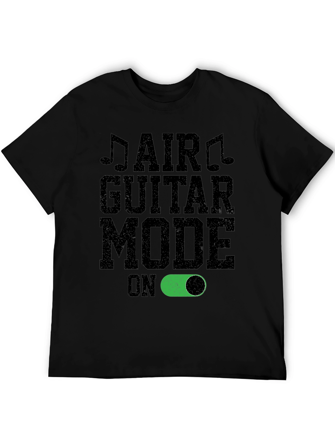 Air Guitar Mode On T-Shirt | Music Lover Tee