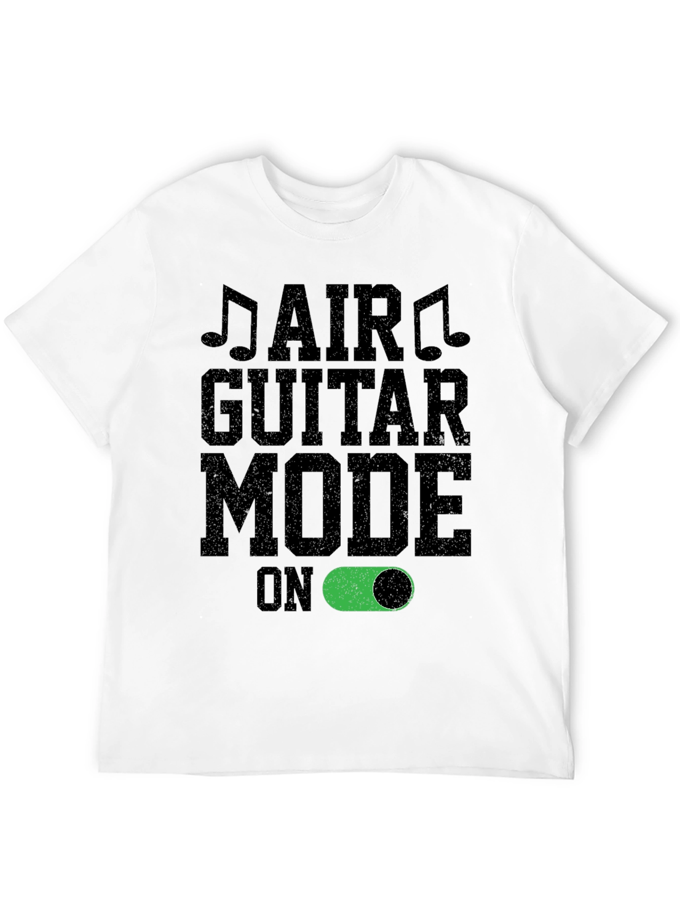 Air Guitar Mode On T-Shirt | Music Lover Tee