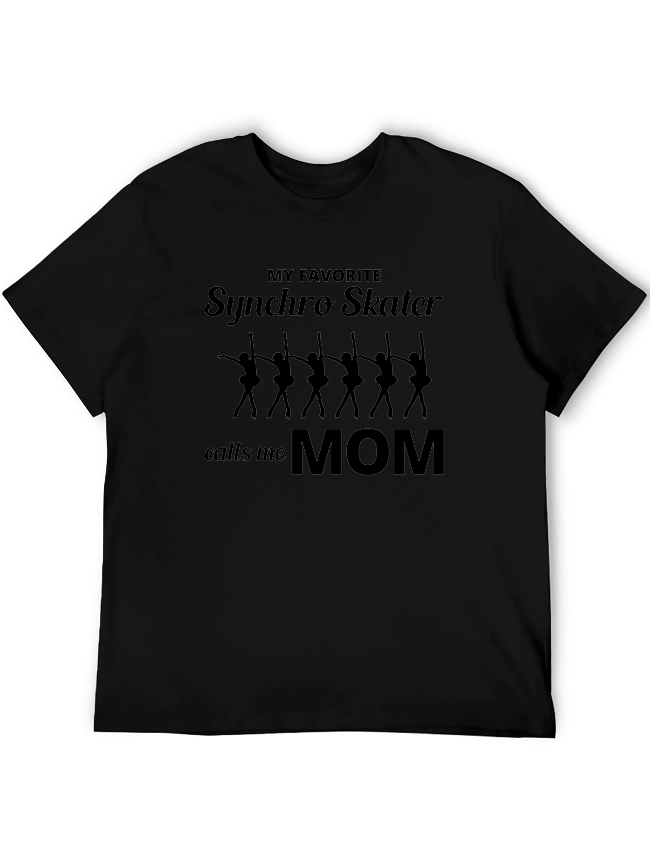 Synchro Skater Mom T-Shirt - Figure Skating Fan Apparel
