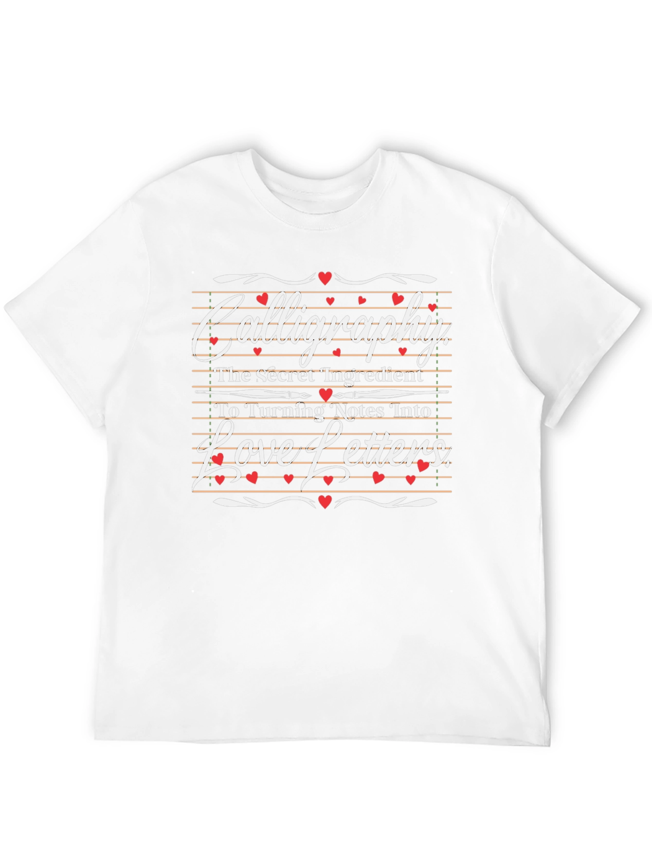 Calligraphy Love Letters T-Shirt