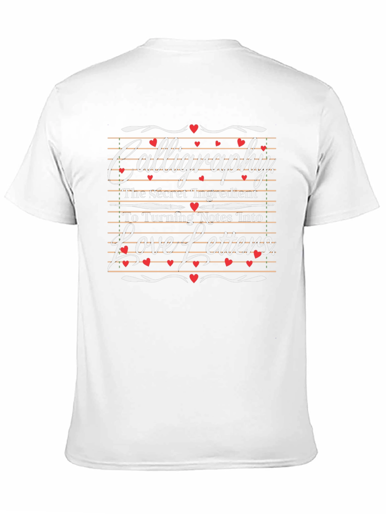 Calligraphy Love Letters T-Shirt