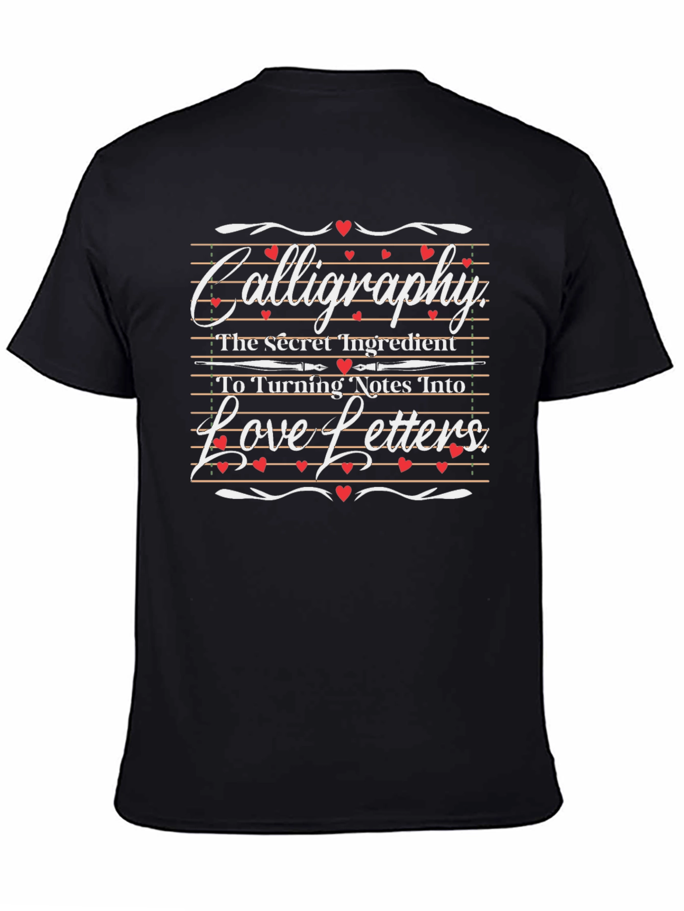 Calligraphy Love Letters T-Shirt