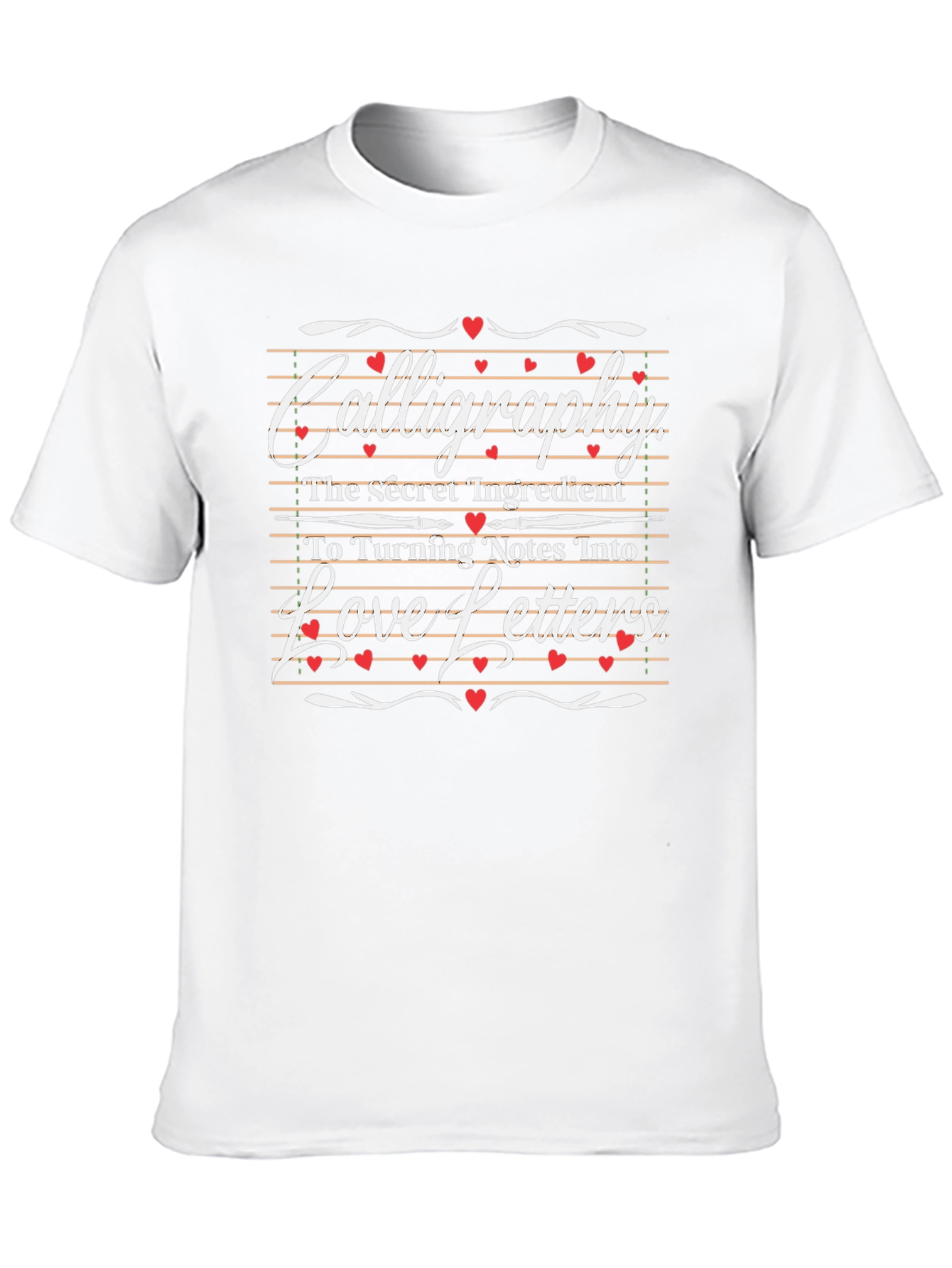 Calligraphy Love Letters T-Shirt