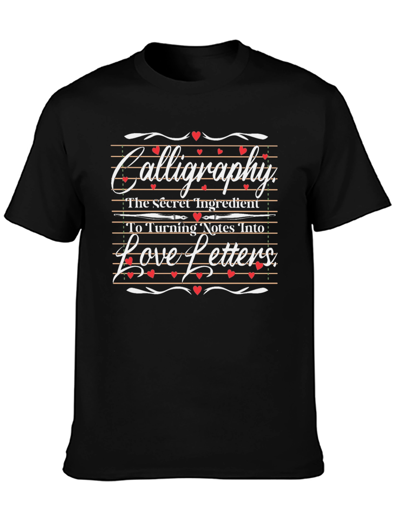 Calligraphy Love Letters T-Shirt