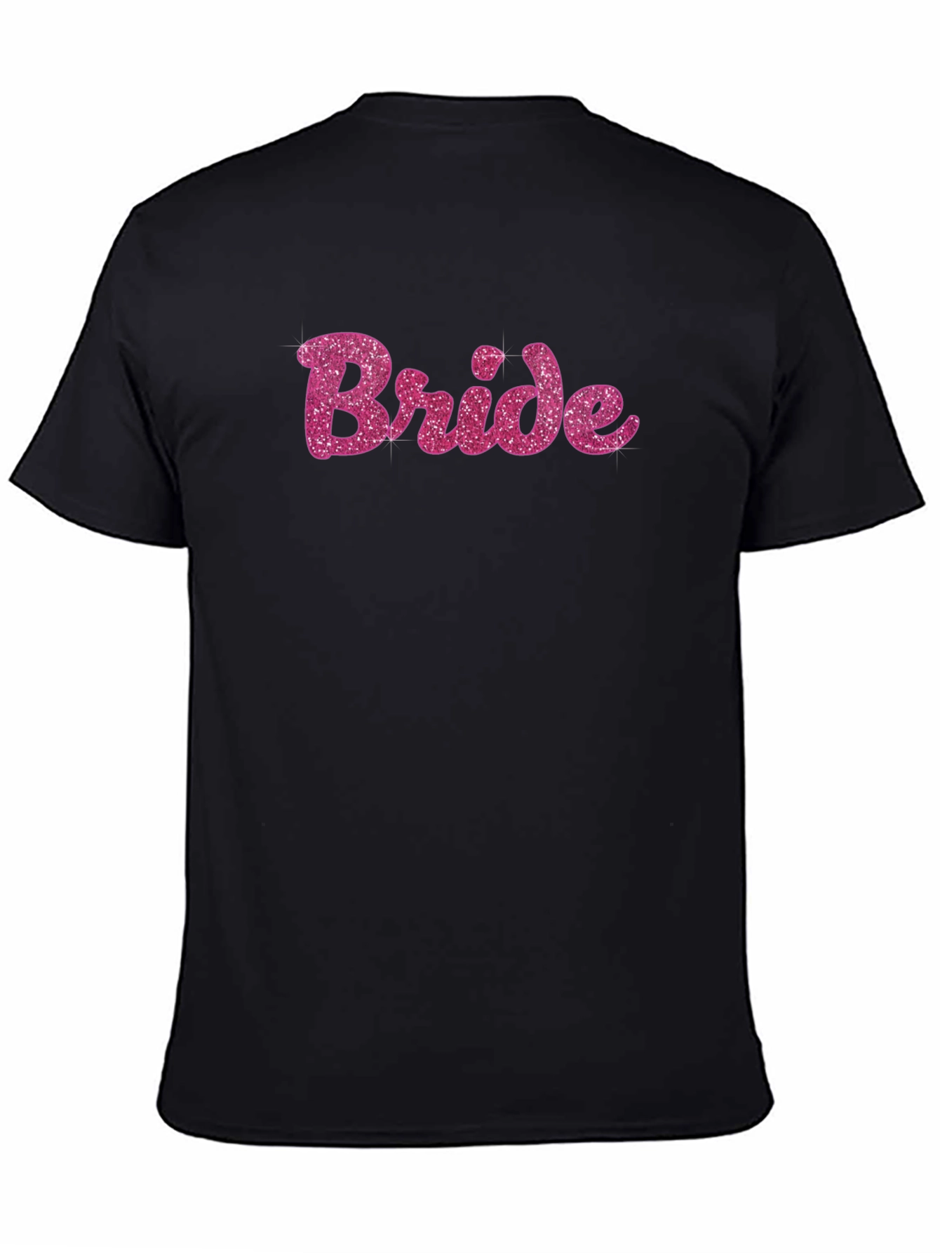Bride Sparkle Pink T-Shirt - Bridal Party Tee