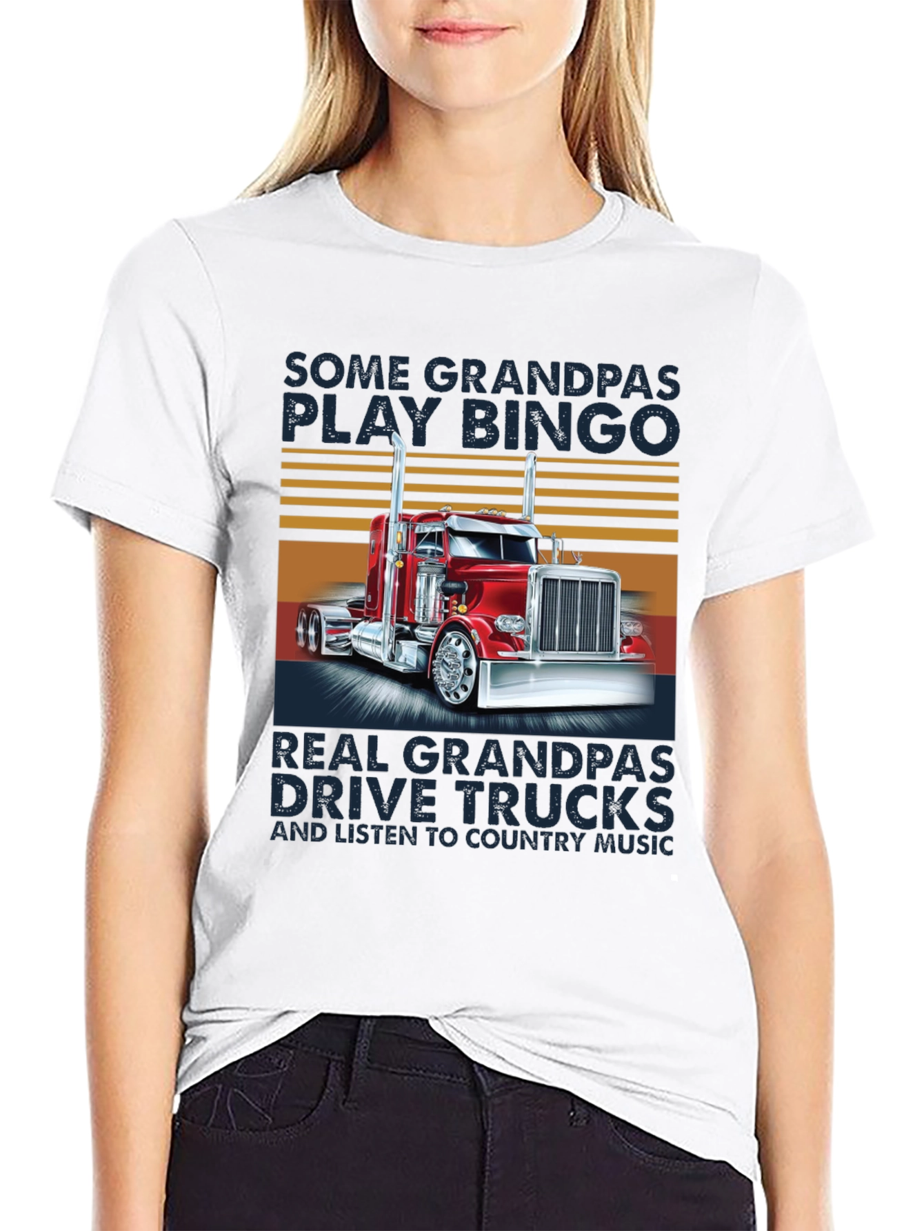 Grandpa Trucker T-Shirt
