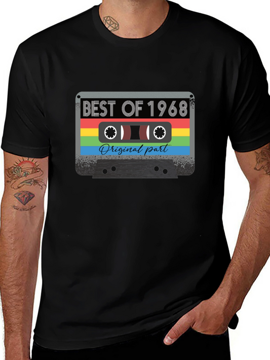 Best of 1968 Cassette Tape Graphic T-Shirt