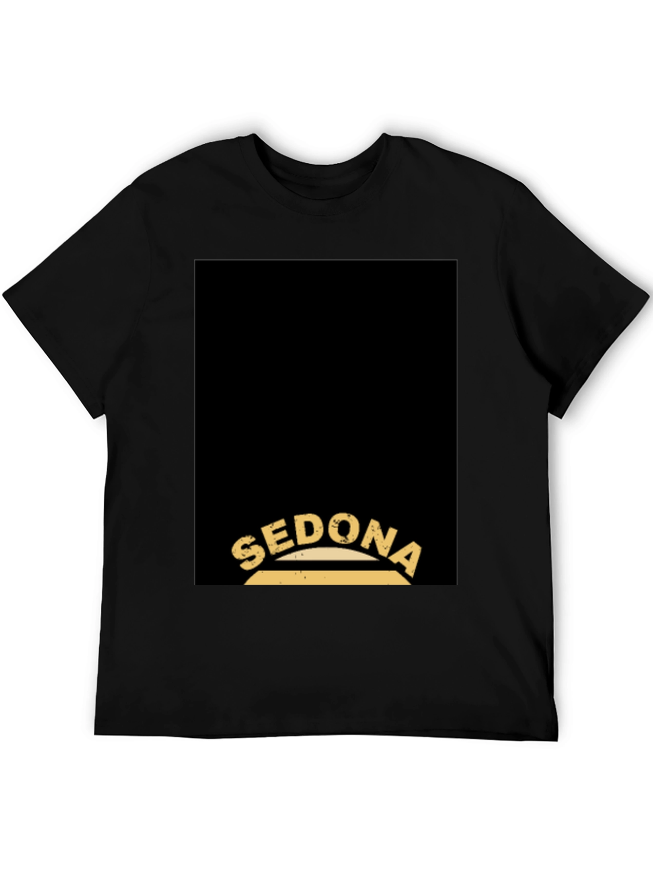 Sedona Graphic Tee - Retro Style Black
