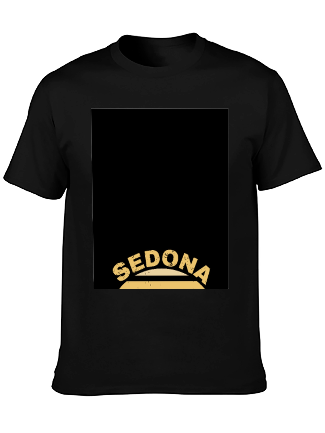 Sedona Graphic Tee - Retro Style Black