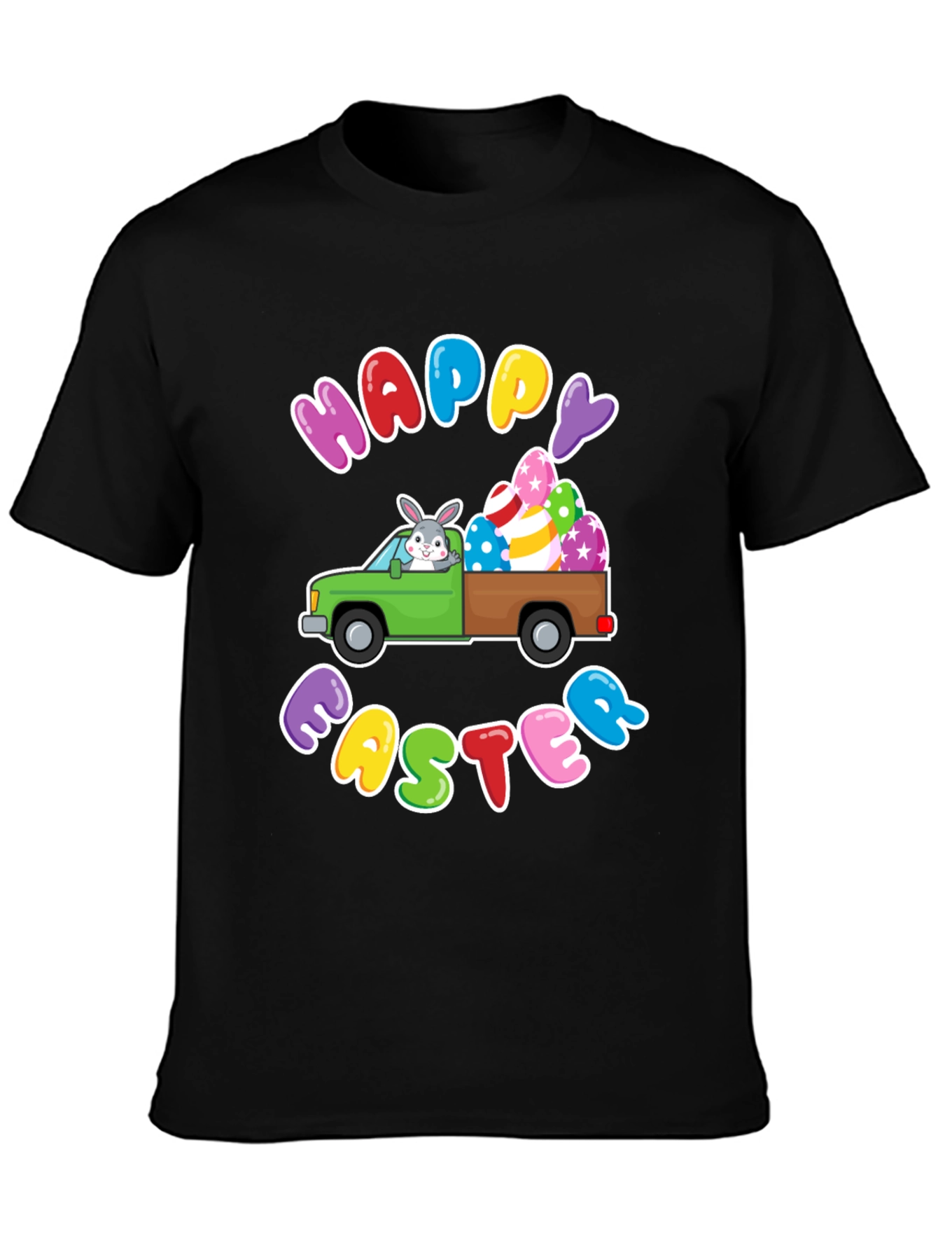 Happy Easter Bunny Truck T-Shirt
