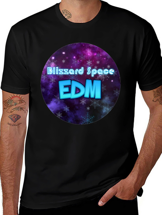 Blizzard Space EDM T-Shirt - Unique Graphic Tee