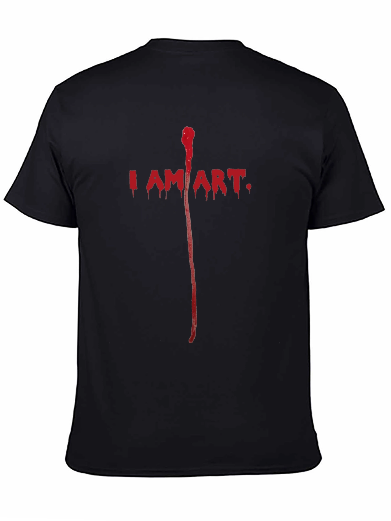 I AM ART Graphic T-Shirt - Black