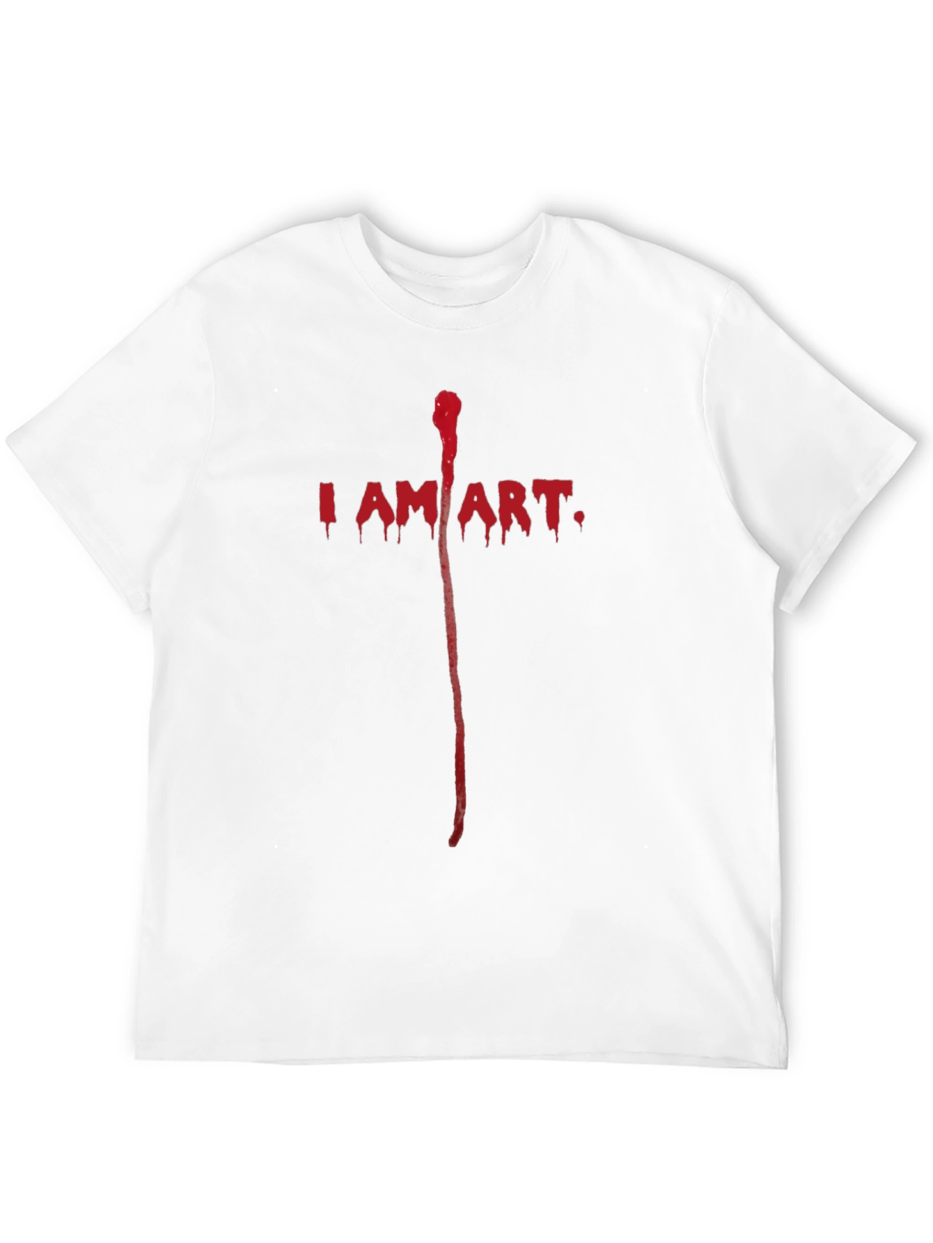 I AM ART Graphic T-Shirt - Black