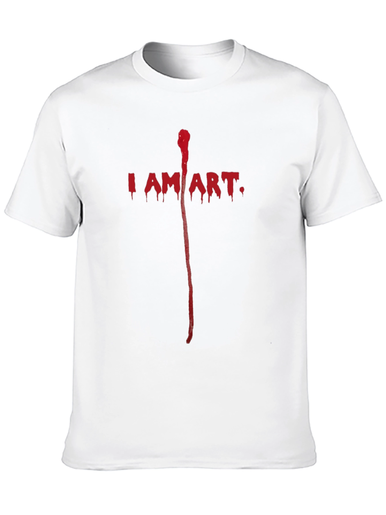 I AM ART Graphic T-Shirt - Black