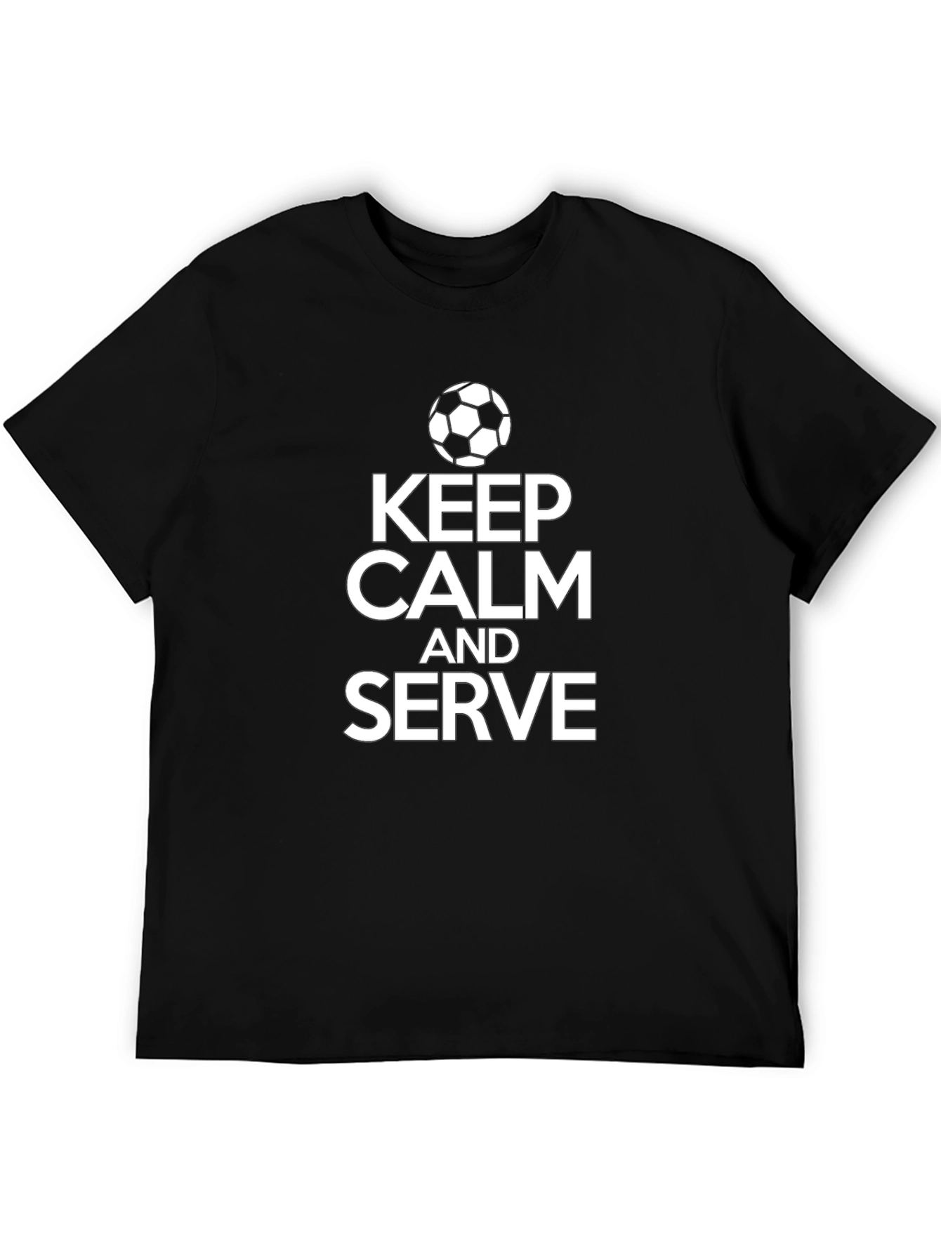 Keep Calm & Serve T-Shirt - Volleyball