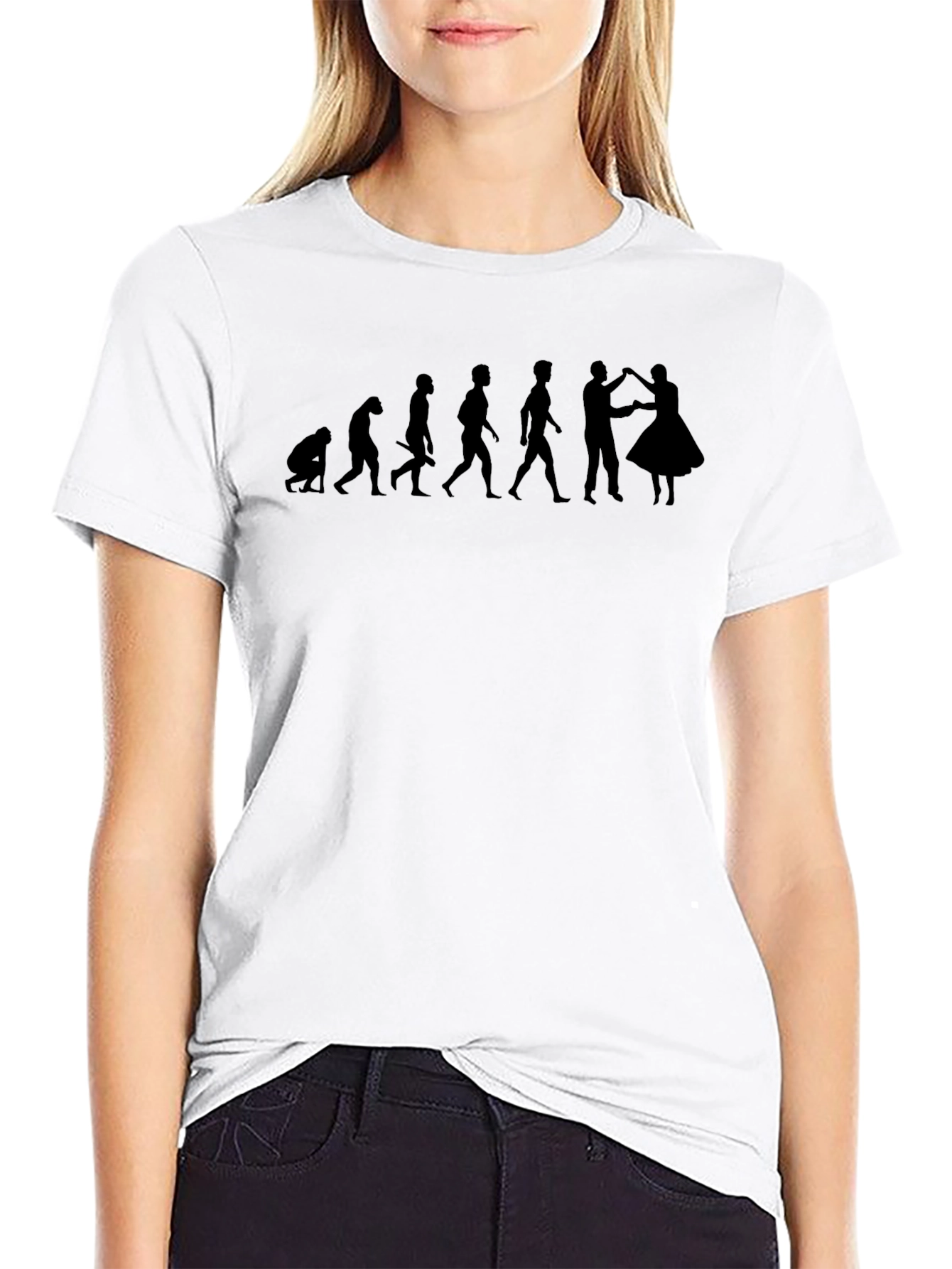 Evolution of Dance T-Shirt - Black Cotton Tee
