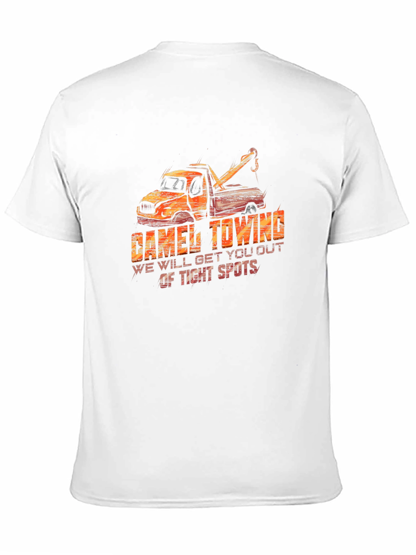 Camel Towing Graphic Tee - Tight Spots Rescue