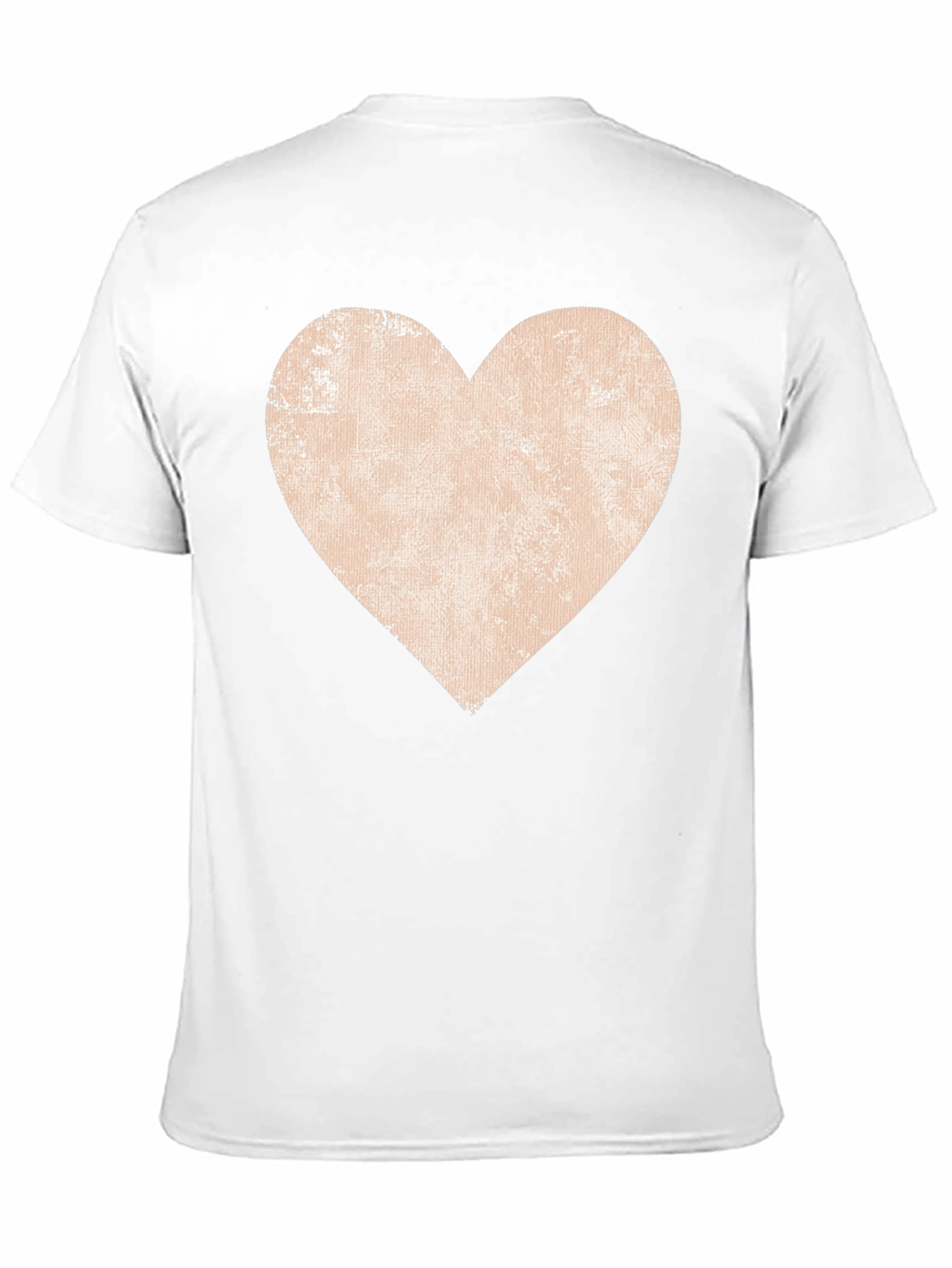 Distressed Heart Graphic Tee - Casual Comfort