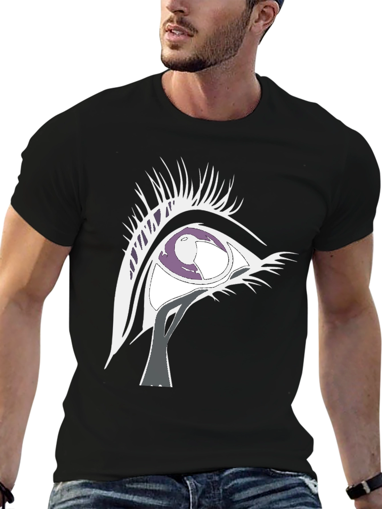 Eye Graphic T-Shirt - Unique Art Tee