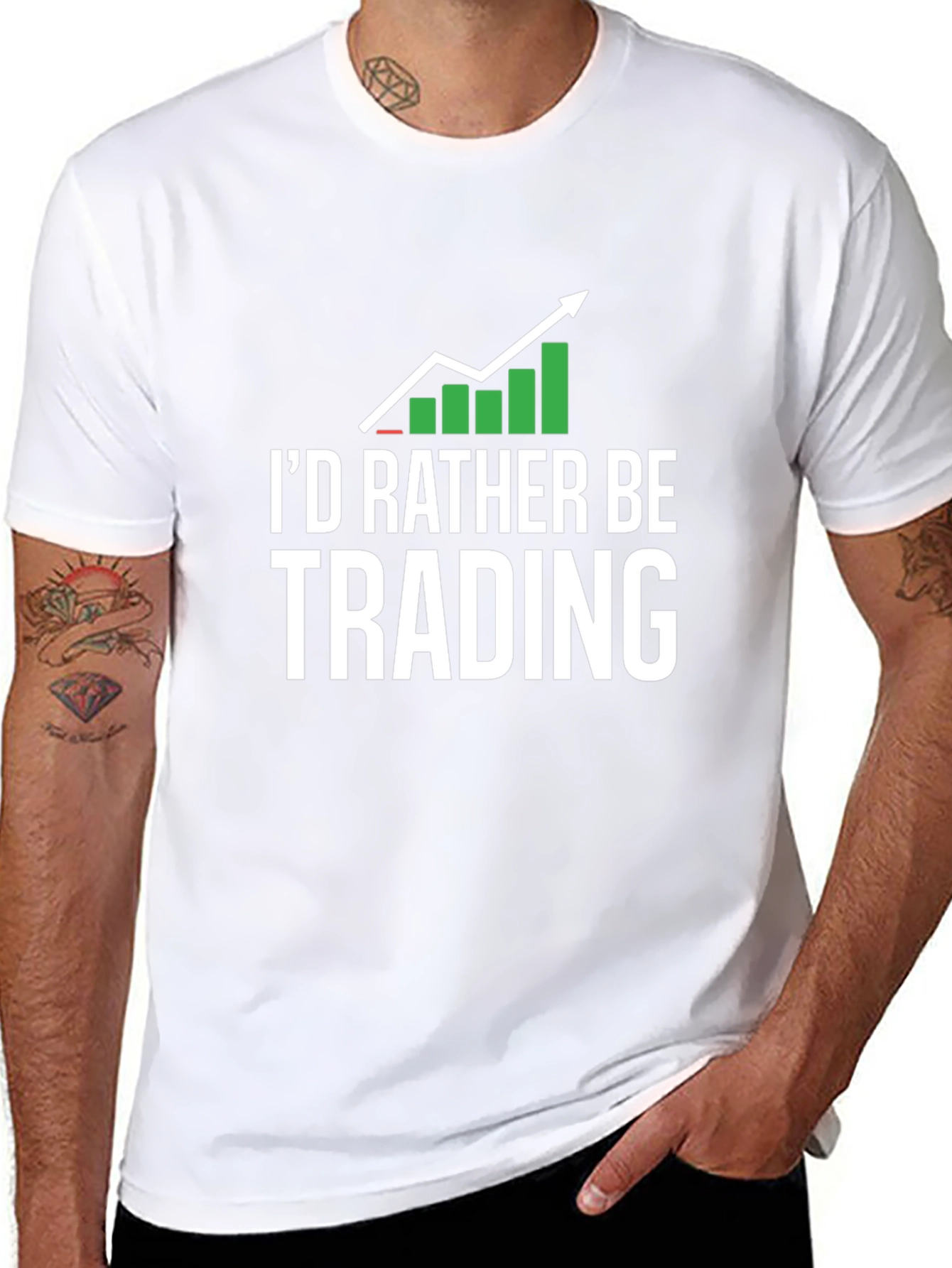 Id Rather Be Trading T-Shirt