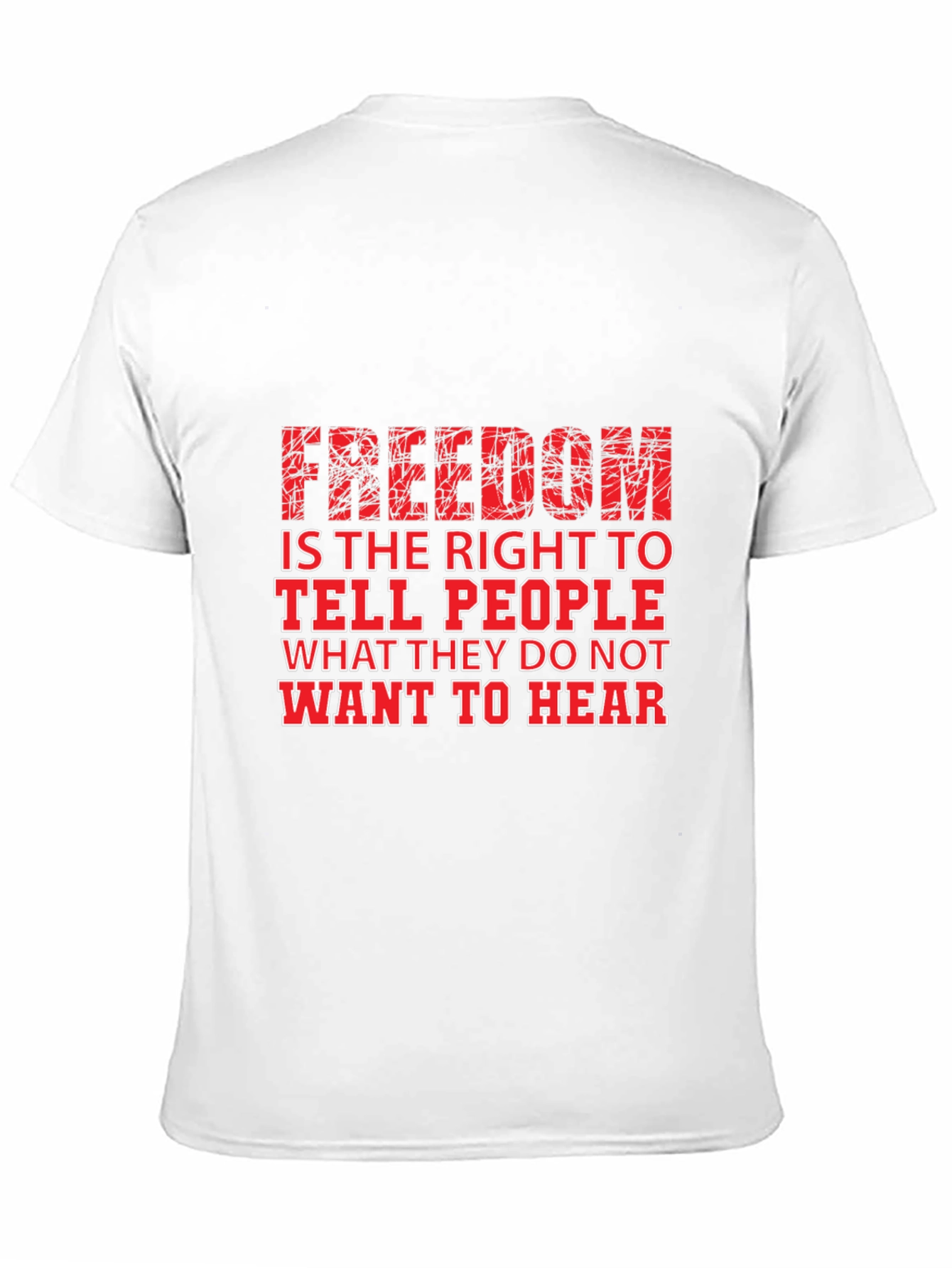 Freedom of Speech Graphic Tee - Black