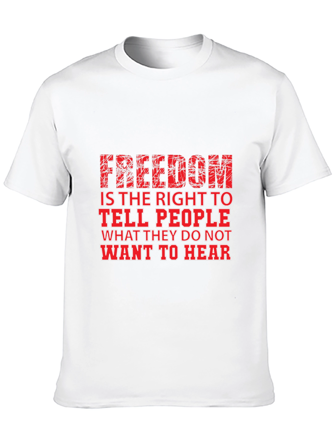 Freedom of Speech Graphic Tee - Black