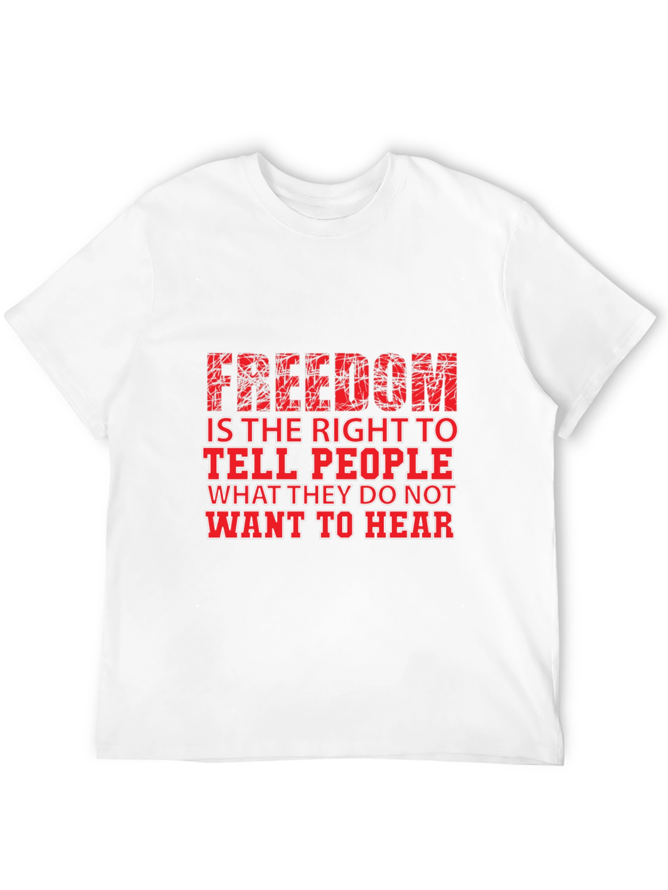 Freedom of Speech Graphic Tee - Black
