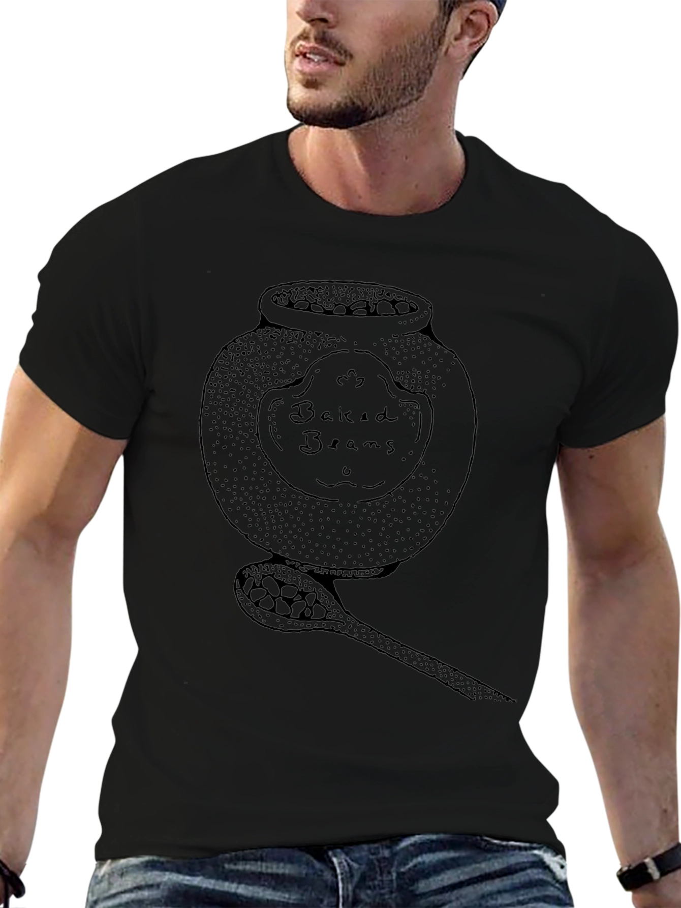 Baked Beans Graphic T-Shirt - Foodie Tee