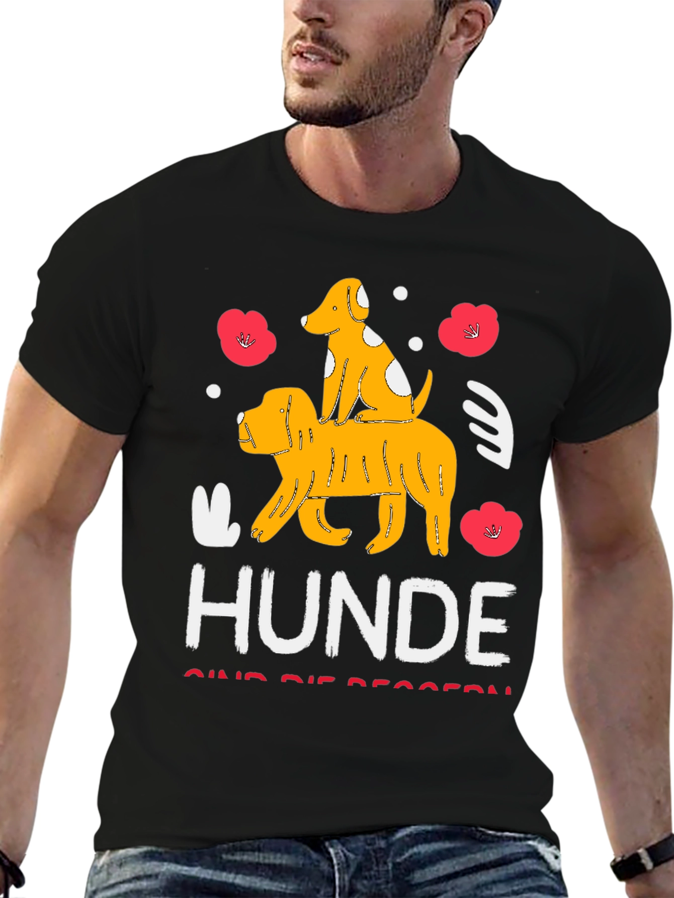 Cute Dog Graphic T-Shirt