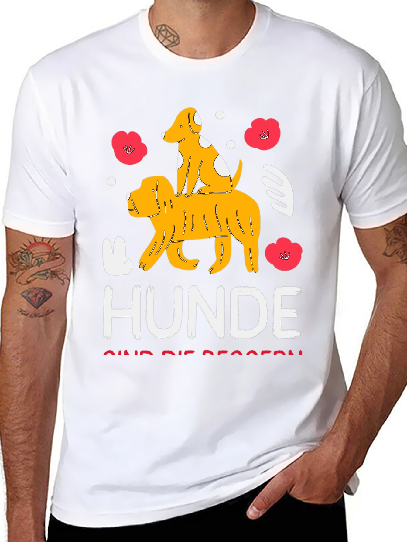 Cute Dog Graphic T-Shirt