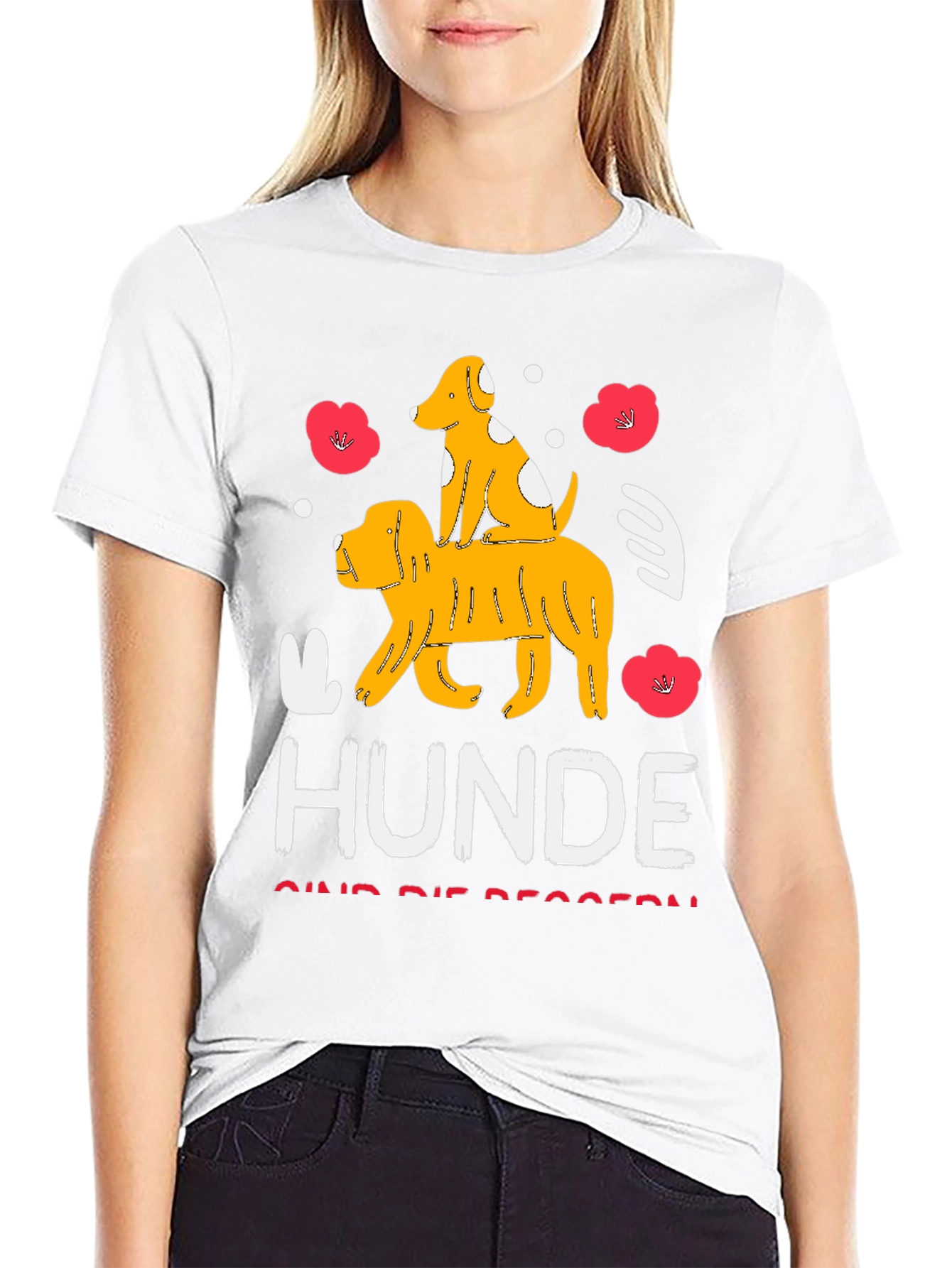 Cute Dog Graphic T-Shirt