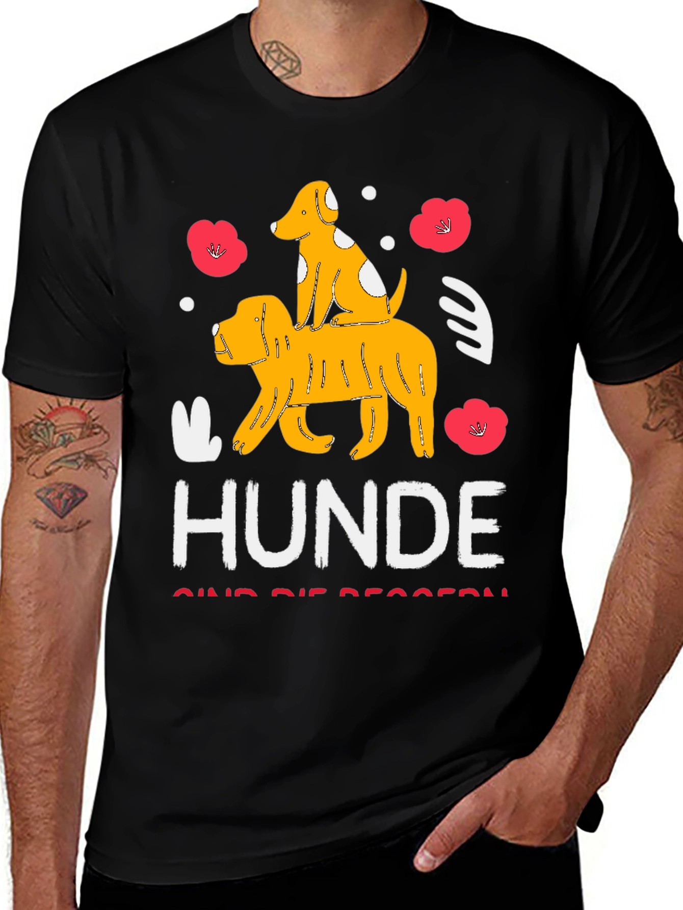 Cute Dog Graphic T-Shirt