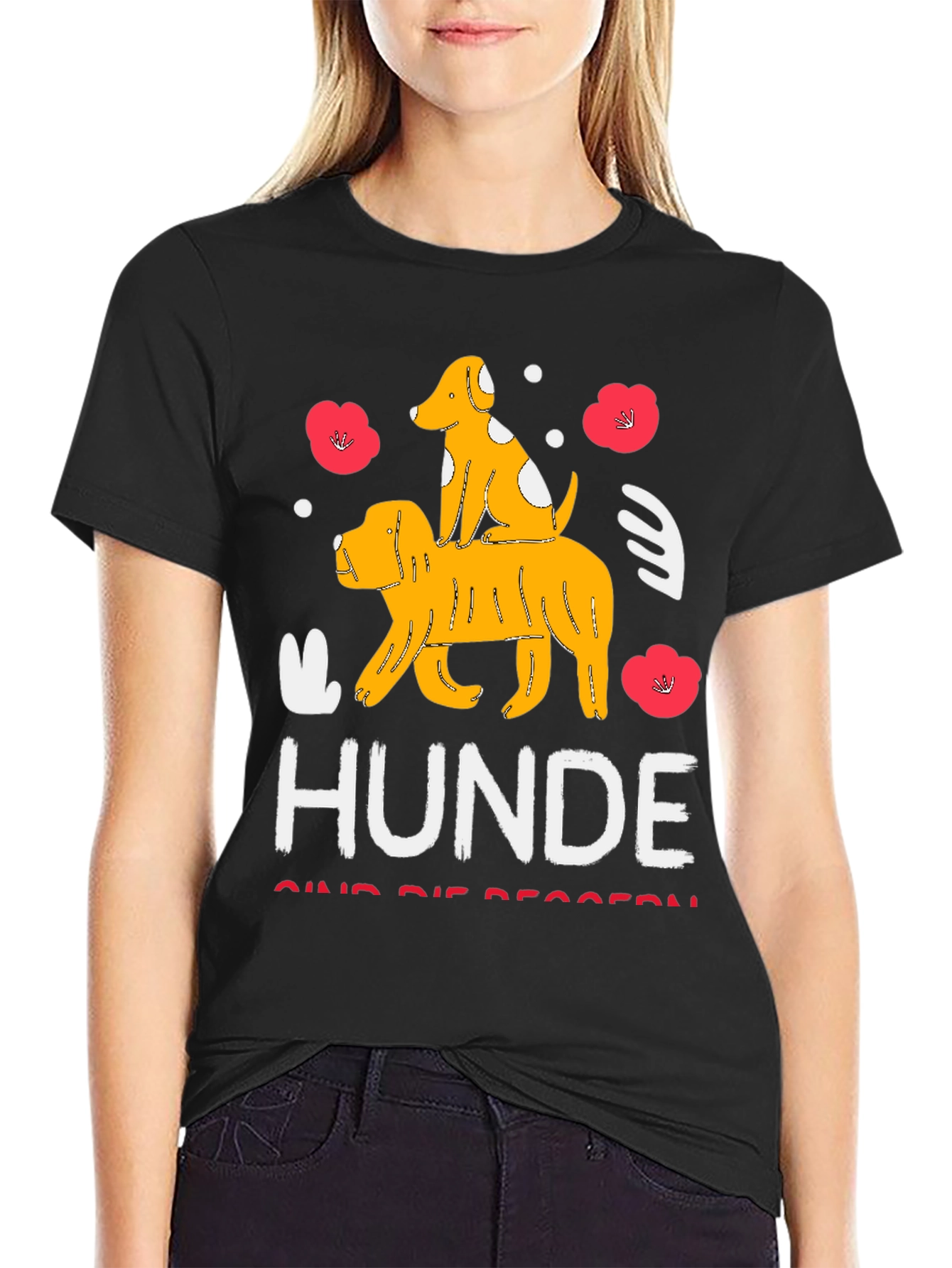 Cute Dog Graphic T-Shirt