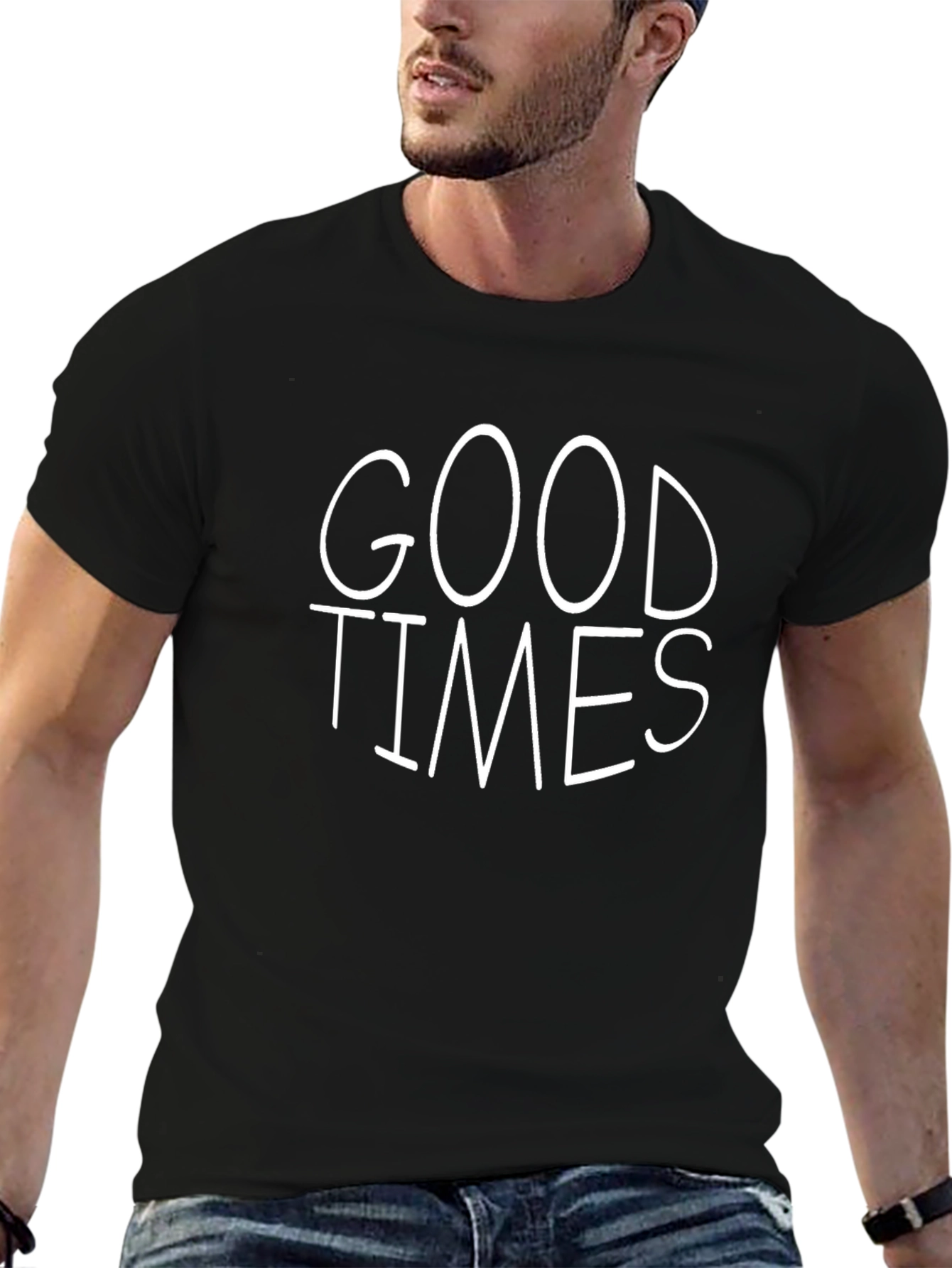 Good Times Graphic Tee - Stylish Comfort