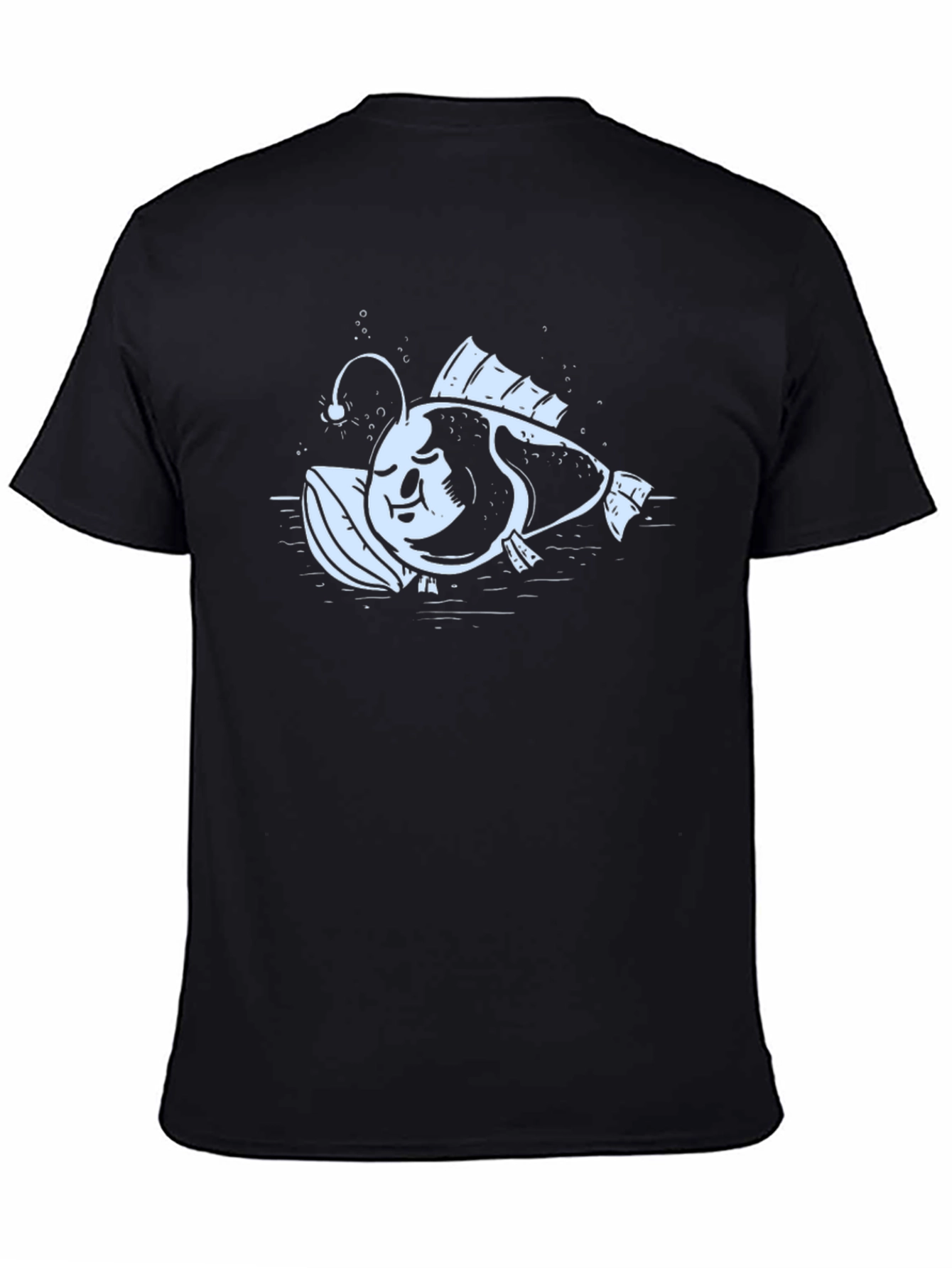 Angler Fish Graphic Tee - Unique Design